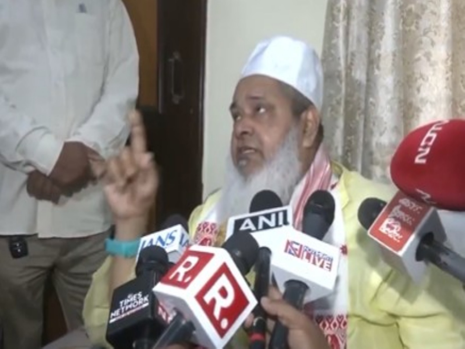  AIUDF president Maulana Badruddin Ajmal (Photo/ANI)