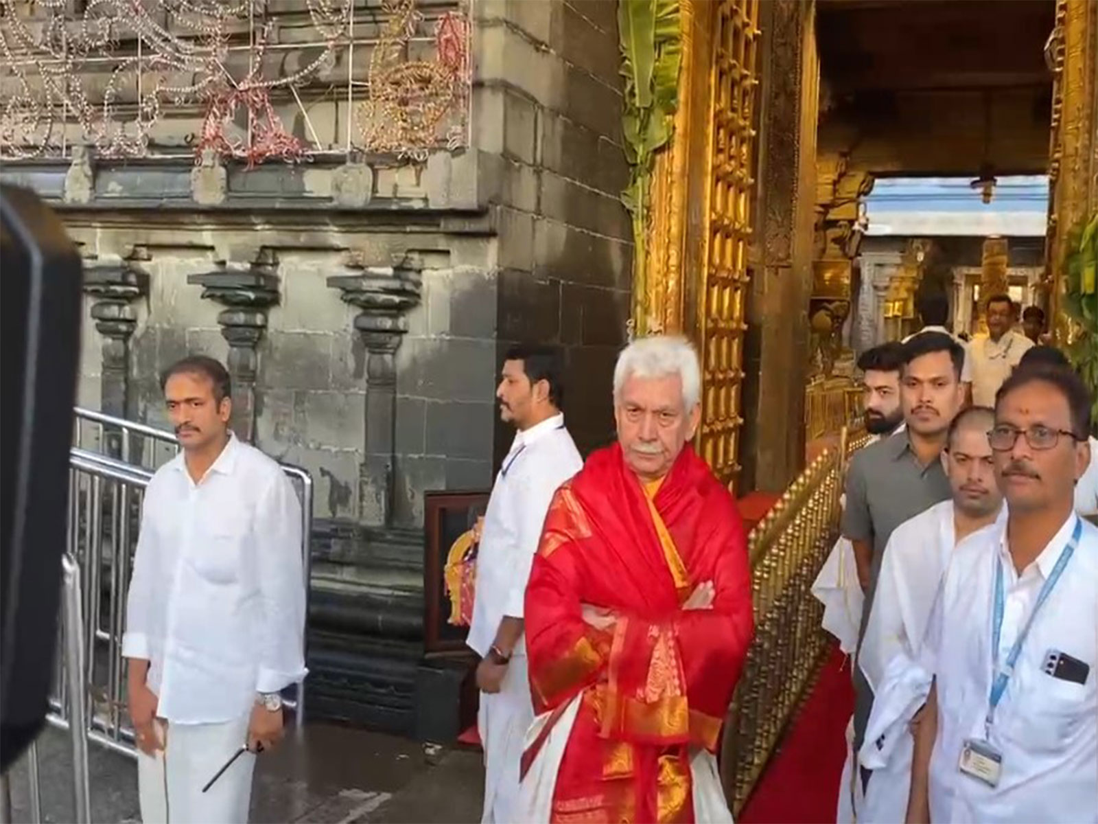  Jammu and Kashmir Governor Manoj Sinha (Photo/ANI)