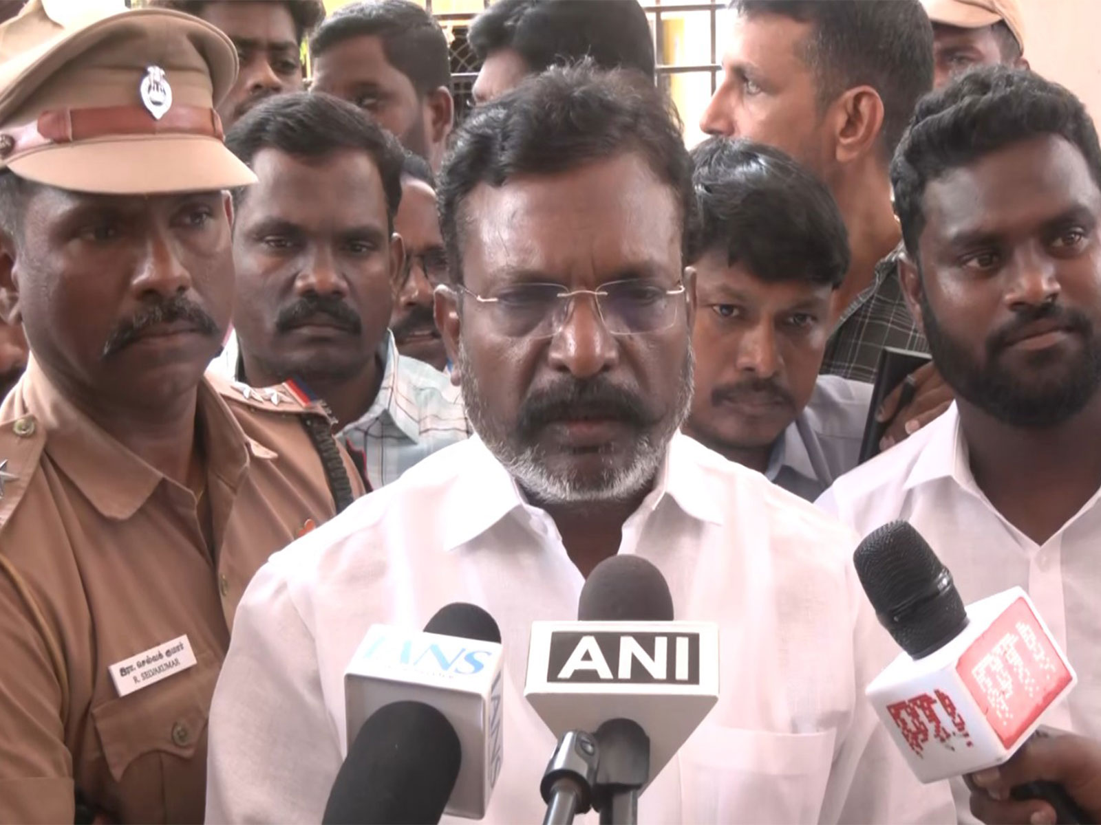 VCK chief Thol Thirumavalavan (Photo/ANI)