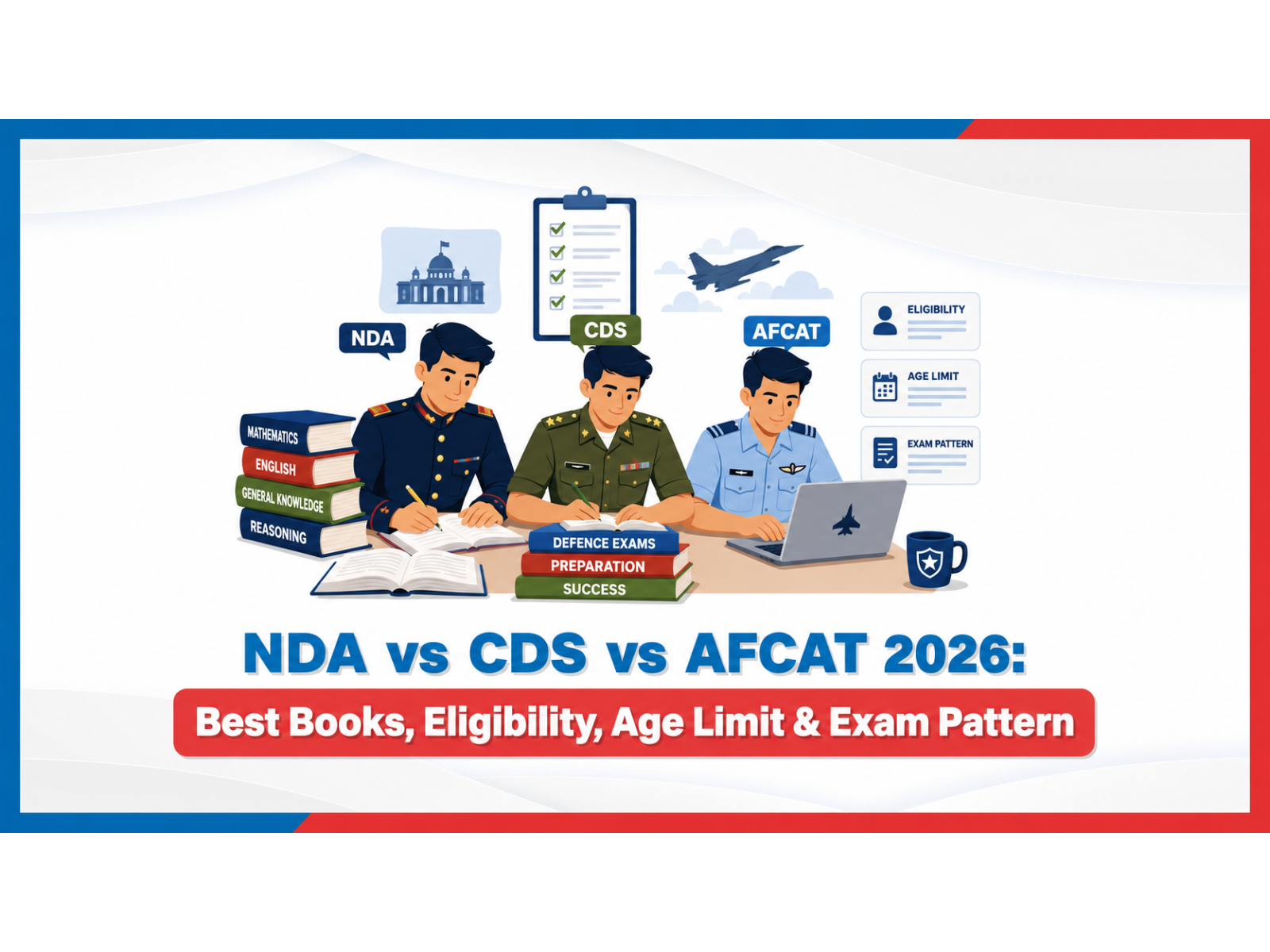 NDA, CDS, AFCAT 2026 Exams