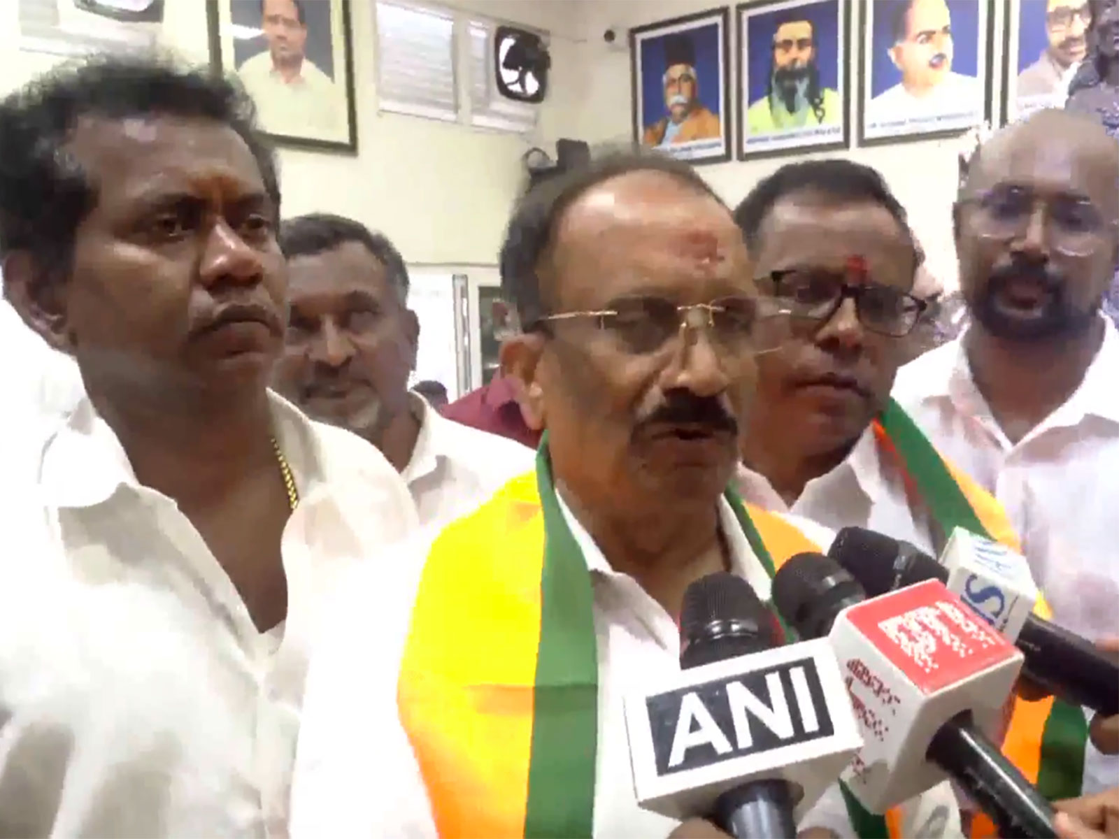 Bjp leader M. Bhojarajan (Photo/ANI)