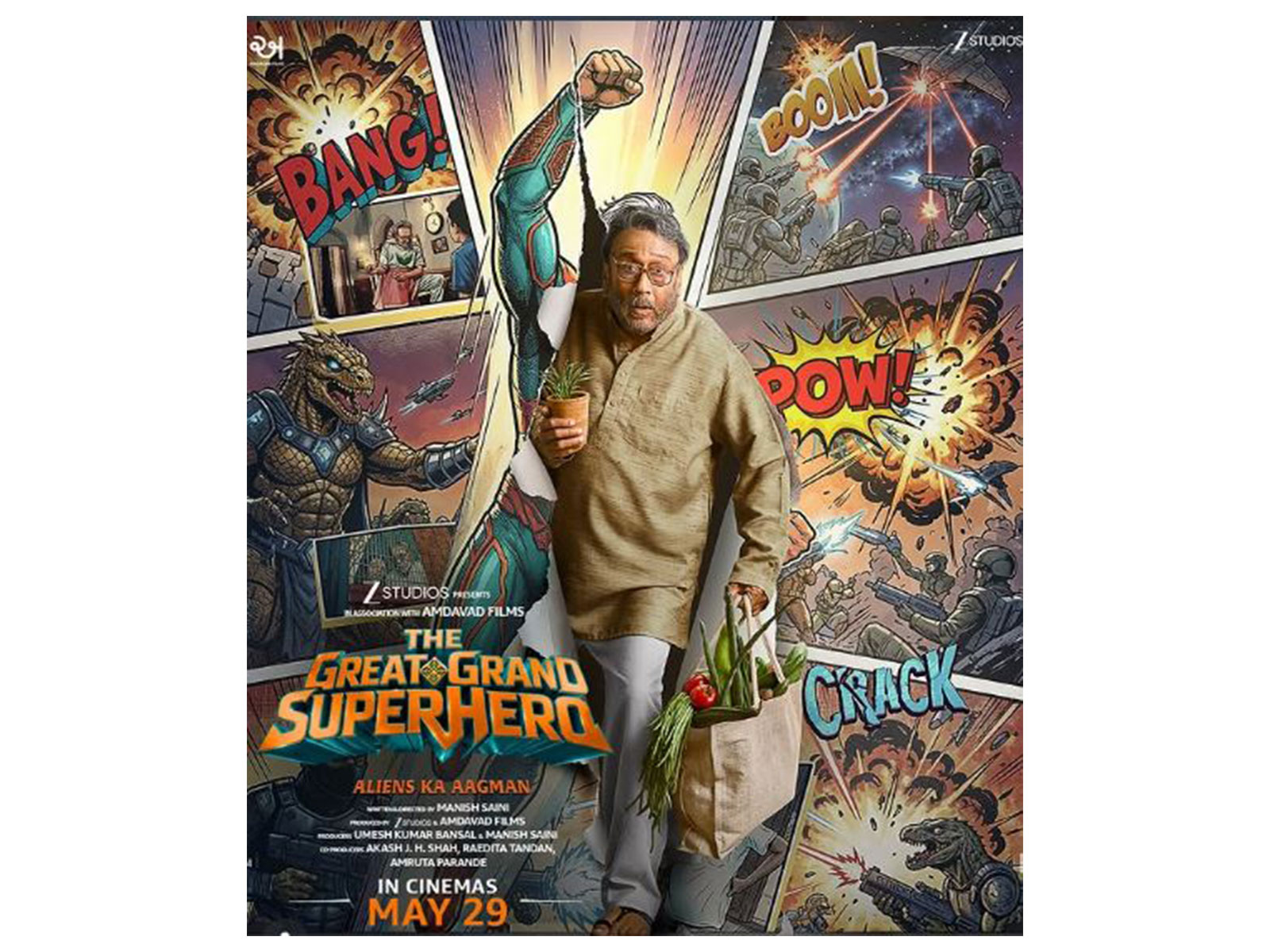 Poster of  'The Great Grand Superhero' (Image source: Instagram@apnabhidu)