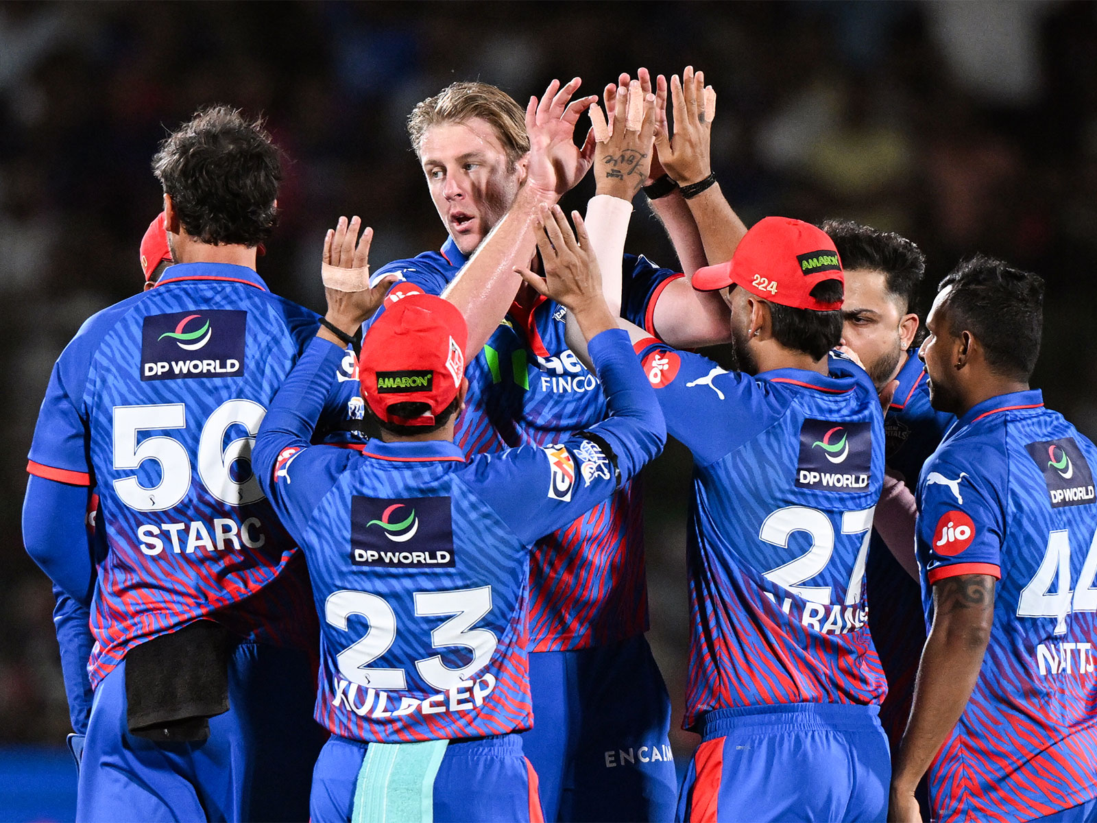 Delhi Capitals players celebrating during IPL 2026 (Photo: ANI)
