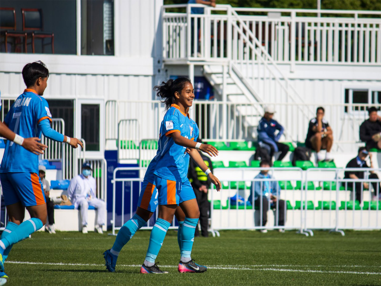 Team India in action (Photo: AIFF)