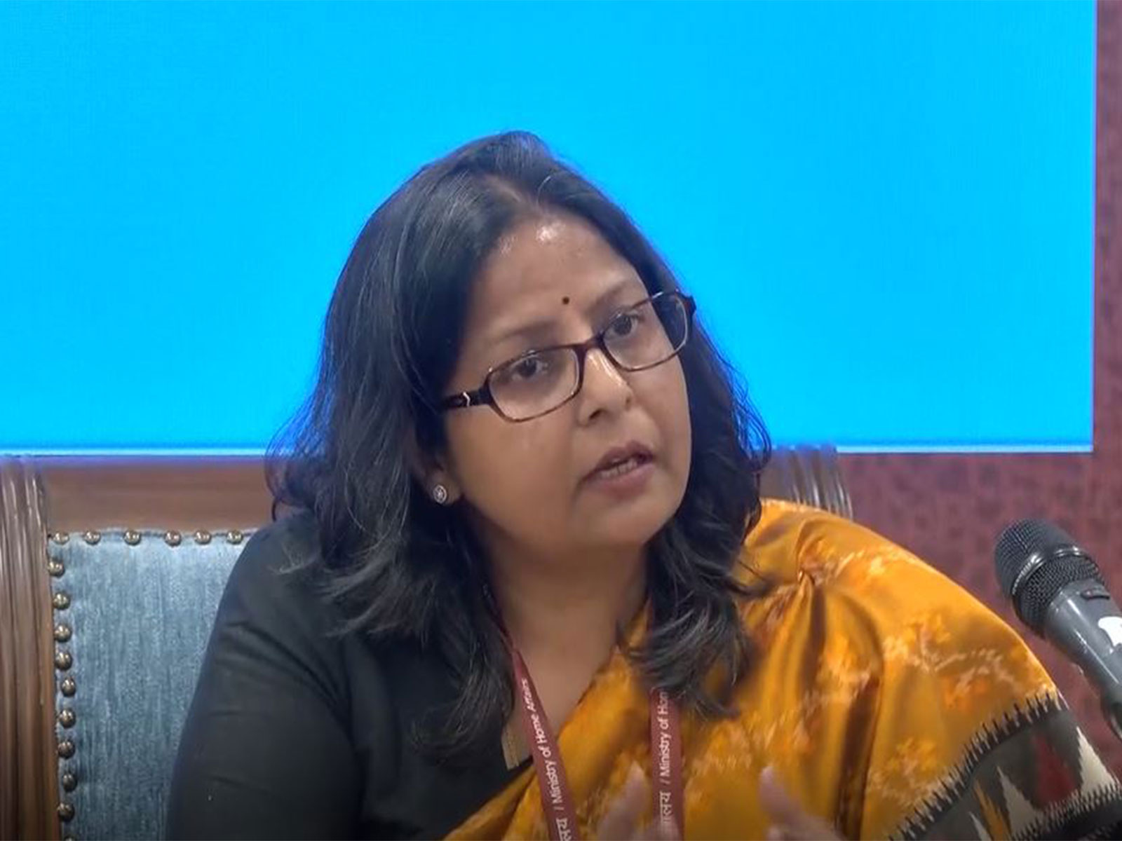 Sujata Sharma, Joint Secretary (Marketing & Oil Refinery) in the Ministry of Petroleum and Natural Gas (Photo/ANI)