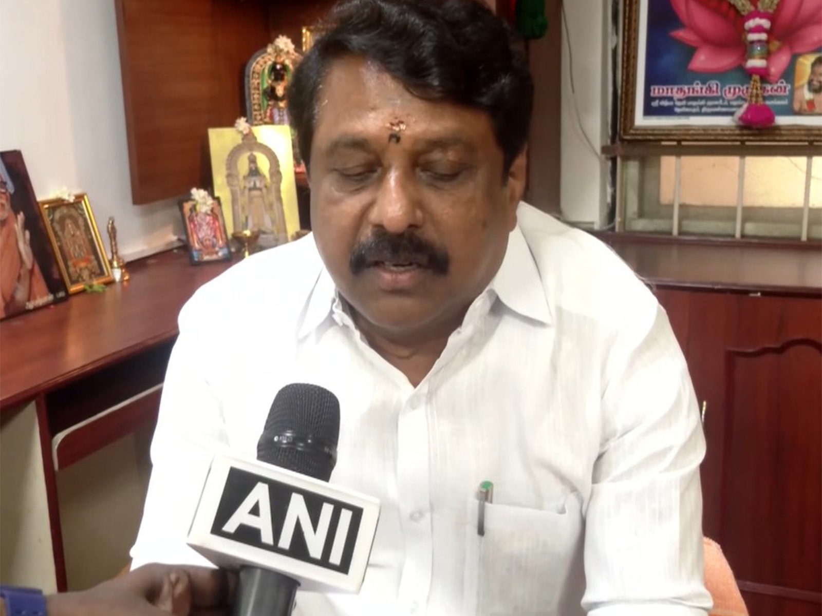 Tamil Nadu BJP president Nainar Nagenthran (Photo/ANI)