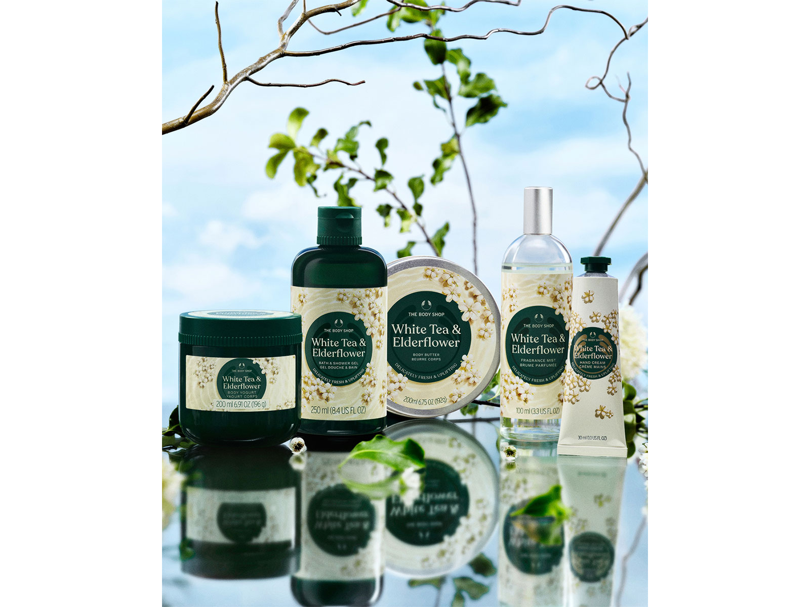 White Tea & Elderflower Range