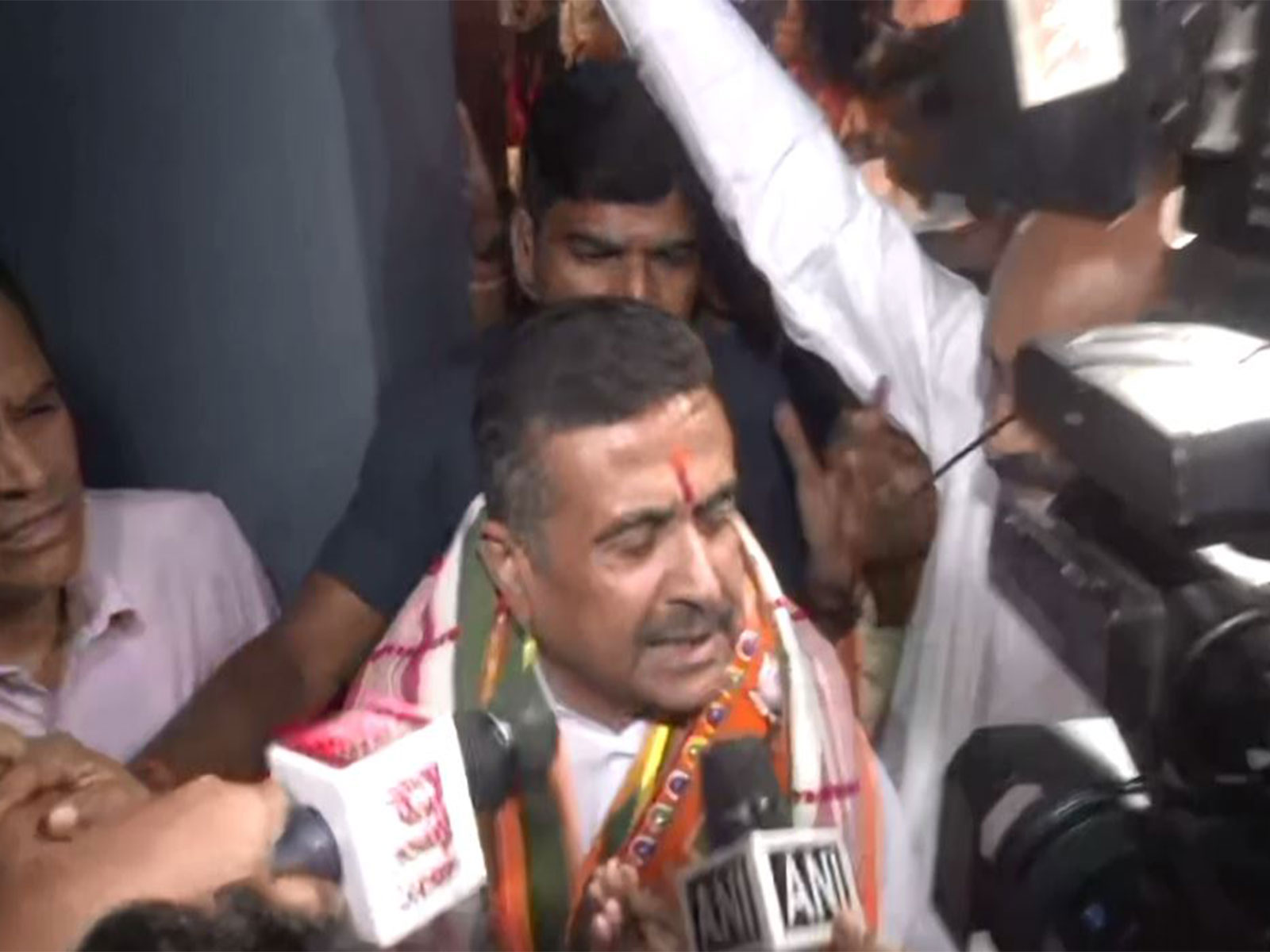 Leader of West Bengal BJP Legislative Party, Suvendu Adhikari (Photo/ANI)