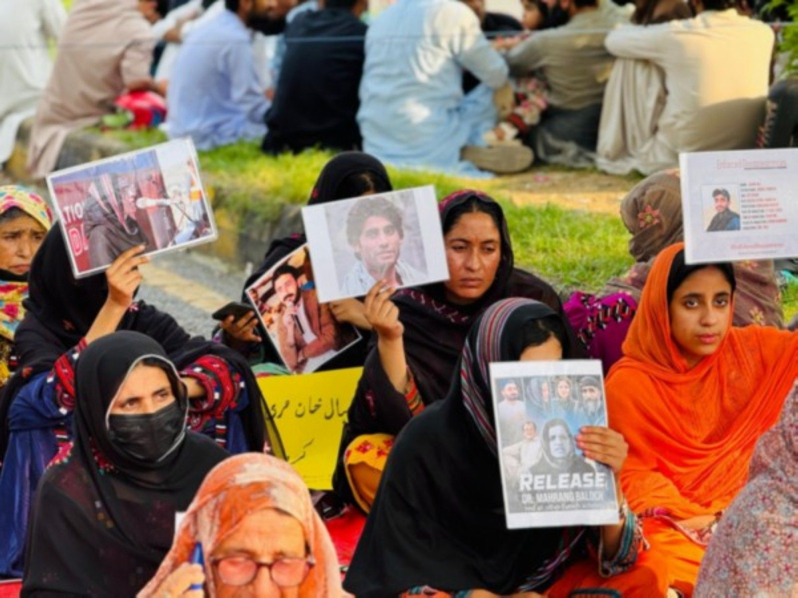 Families of enforced disappeared leaders demand justice in Balochistan (Photo: X@byc_leaders)