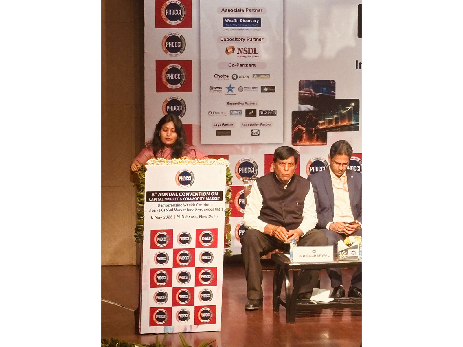 Shashi Kajle, IRS, Director - Financial Markets, Department of Economic Affairs, Ministry of Finance (Photo/ANI)