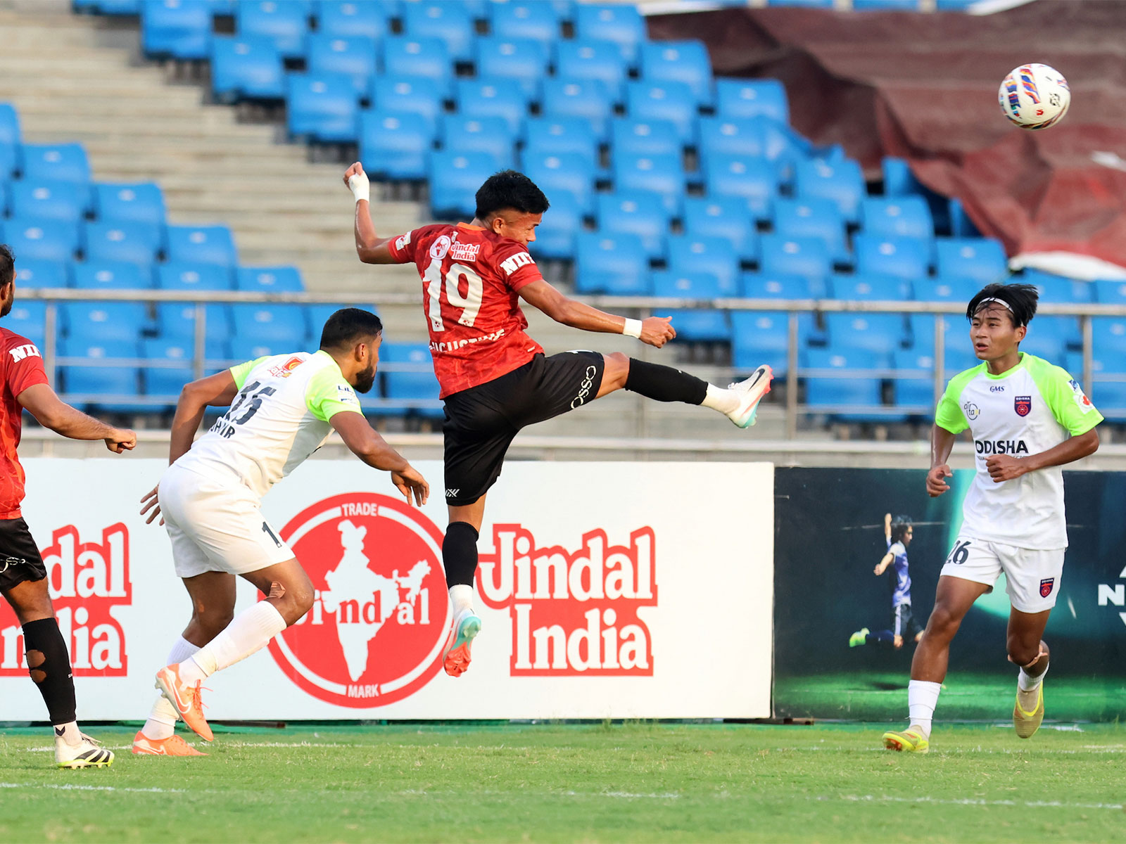 SC Delhi and Odisha FC in action. (Photo: ISL)