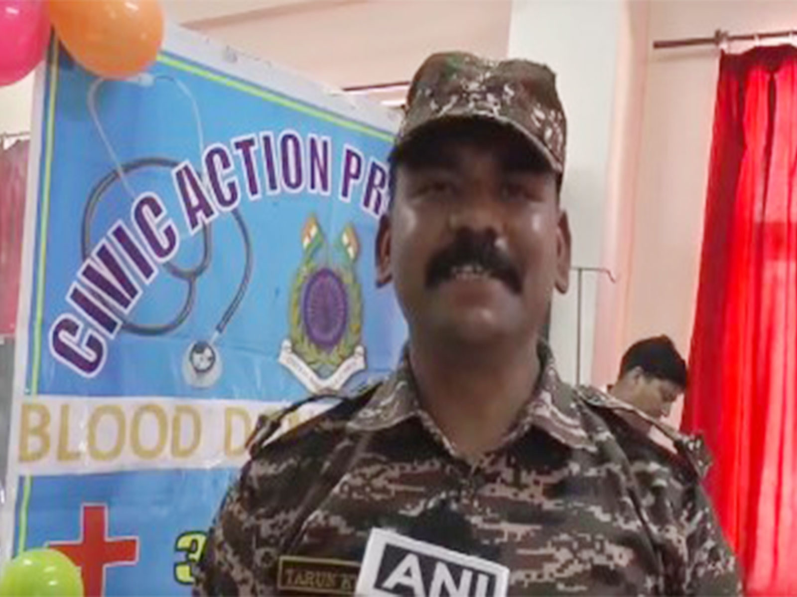 CRPF personnel Tarun Kumar (Photo/ANI)