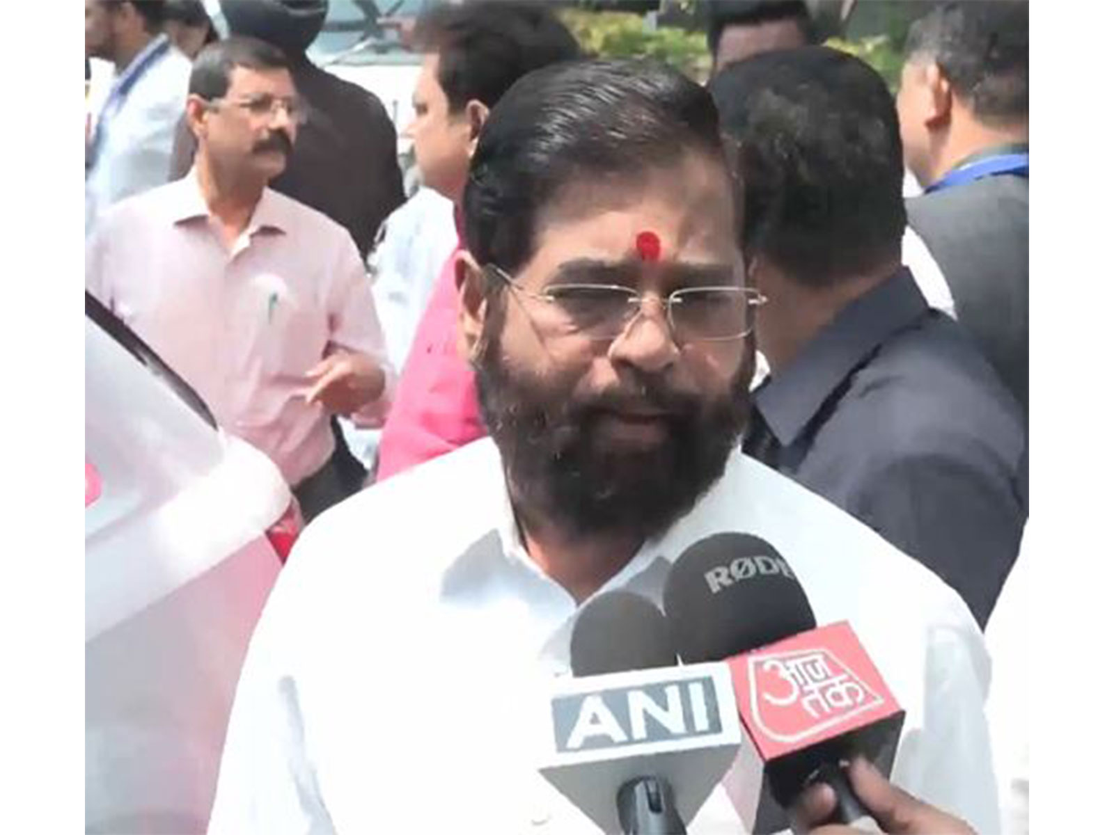  Maharashtra Deputy Chief Minister Eknath Shinde (Photo/ANI)