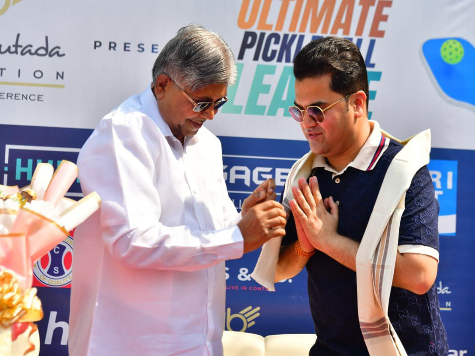 Hon. Chandrakant Patil Inaugurates Ultimate Pickleball League Presented by the Abhay Bhutada Foundation