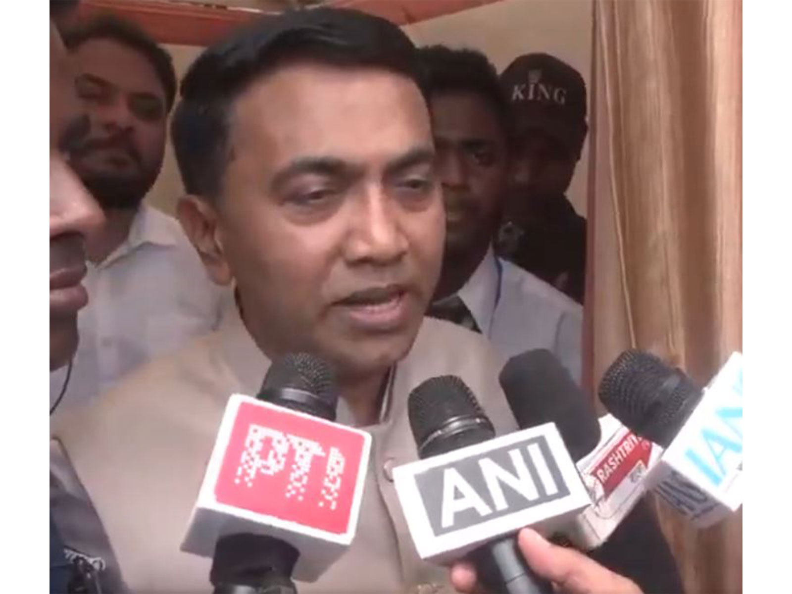 Goa Chief Minister Pramod Sawant (Photo/ANI)