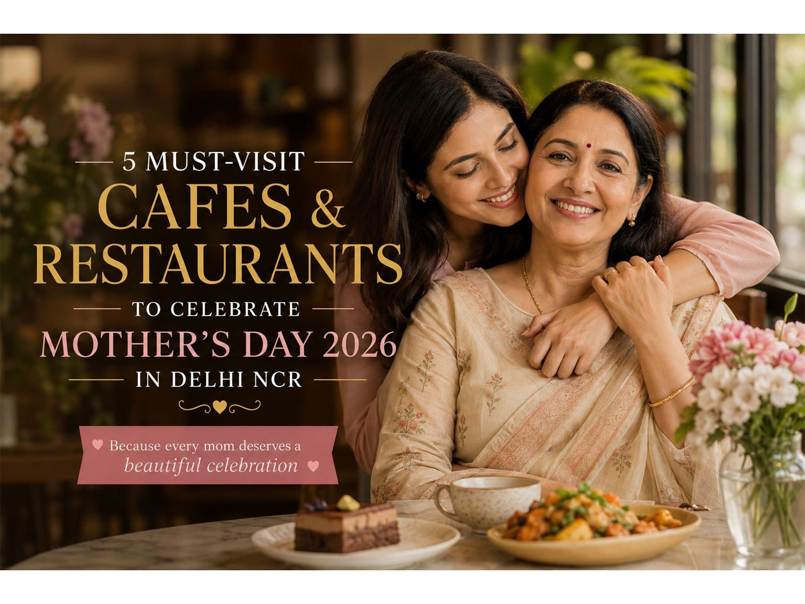5 Must Visit Cafes and Restaurants to Celebrate Mother's Day in Delhi NCR - 2026