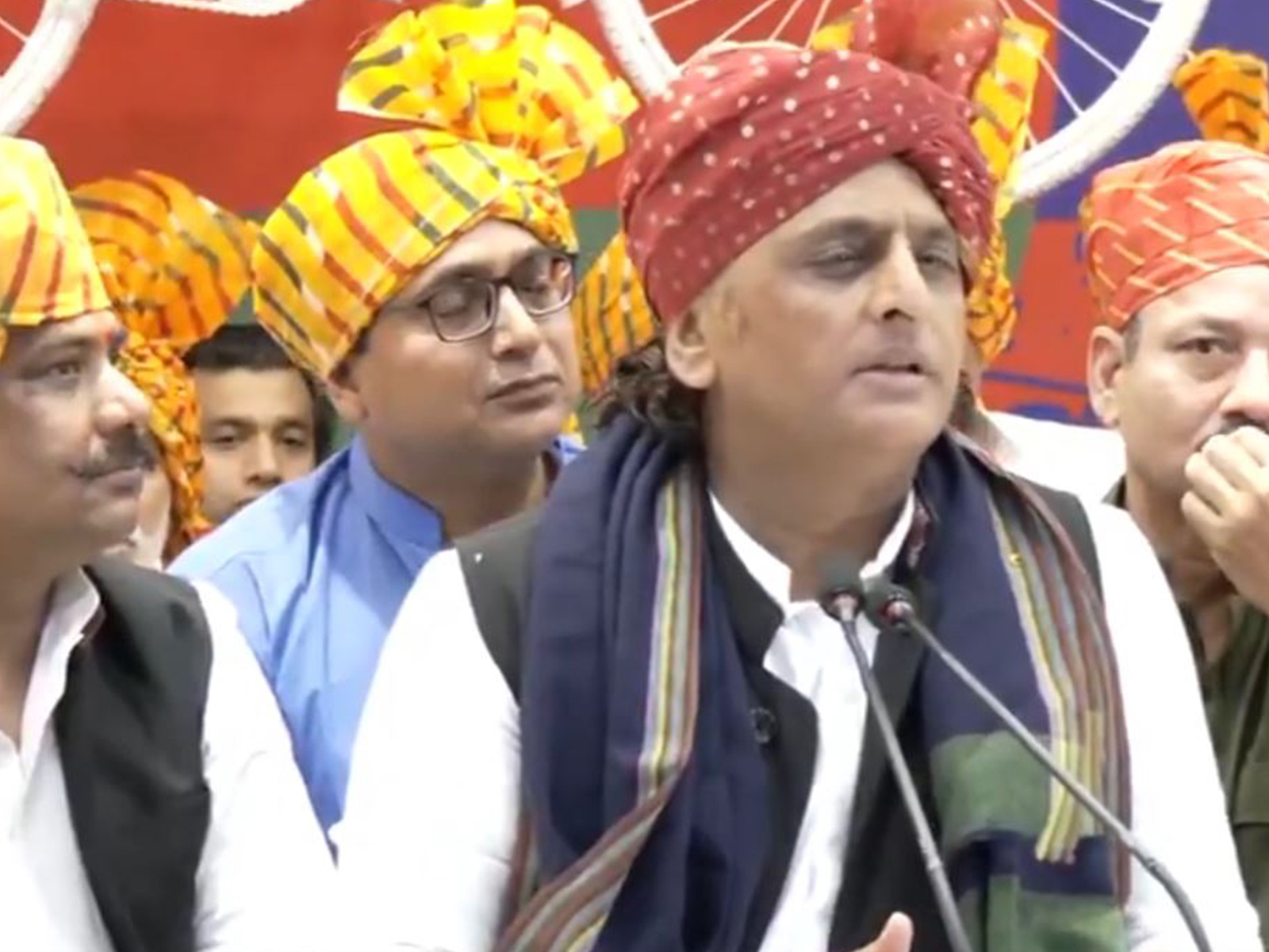 Samajwadi Party chief Akhilesh Yadav (Photo/ANI)