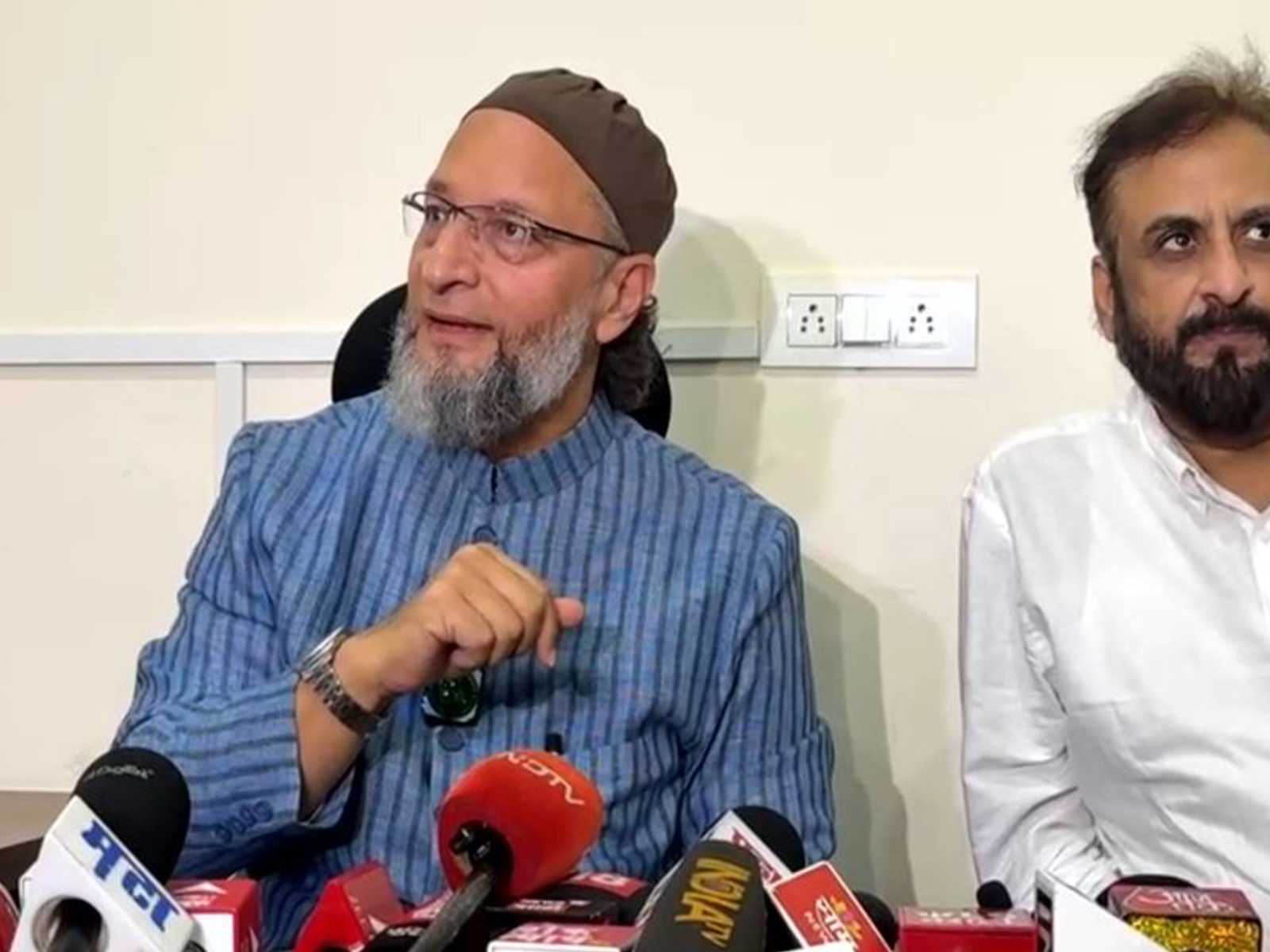 AIMIM chief and MP Asaduddin Owaisi (Photo/ANI)