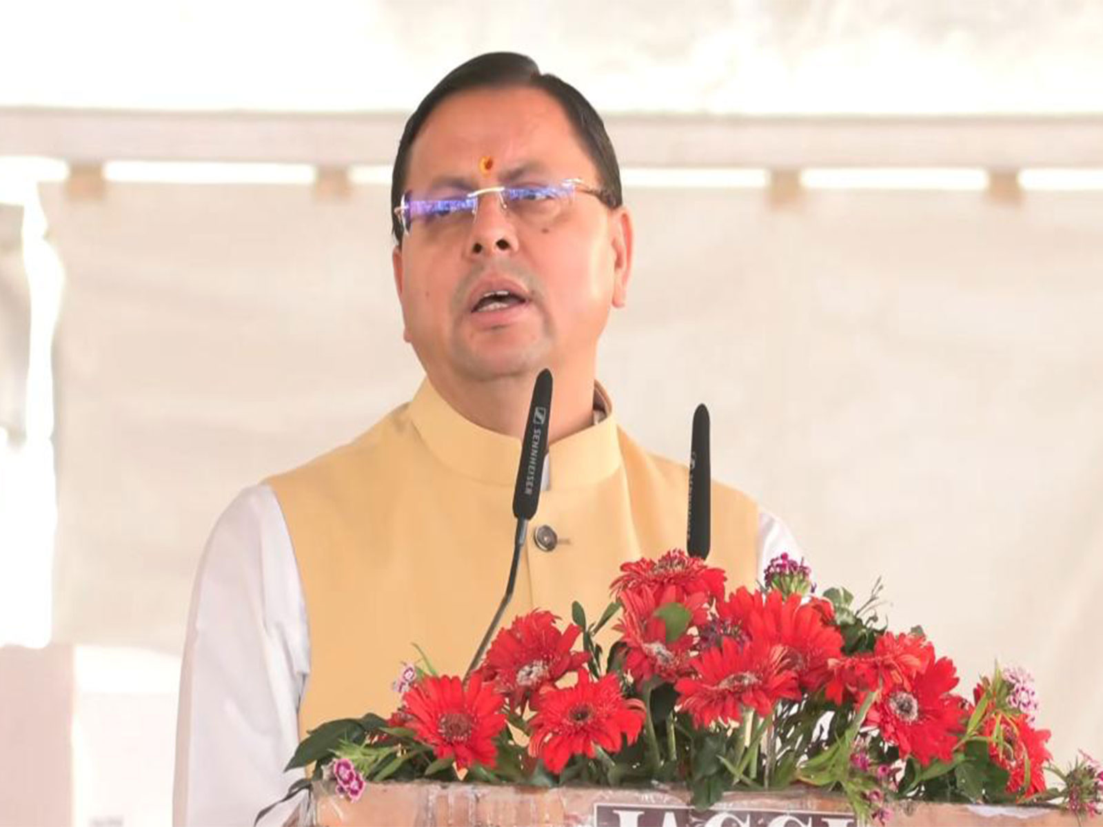 Uttarakhand CM Pushkar Singh Dhami (Photo/ChiefMinisterOffice)