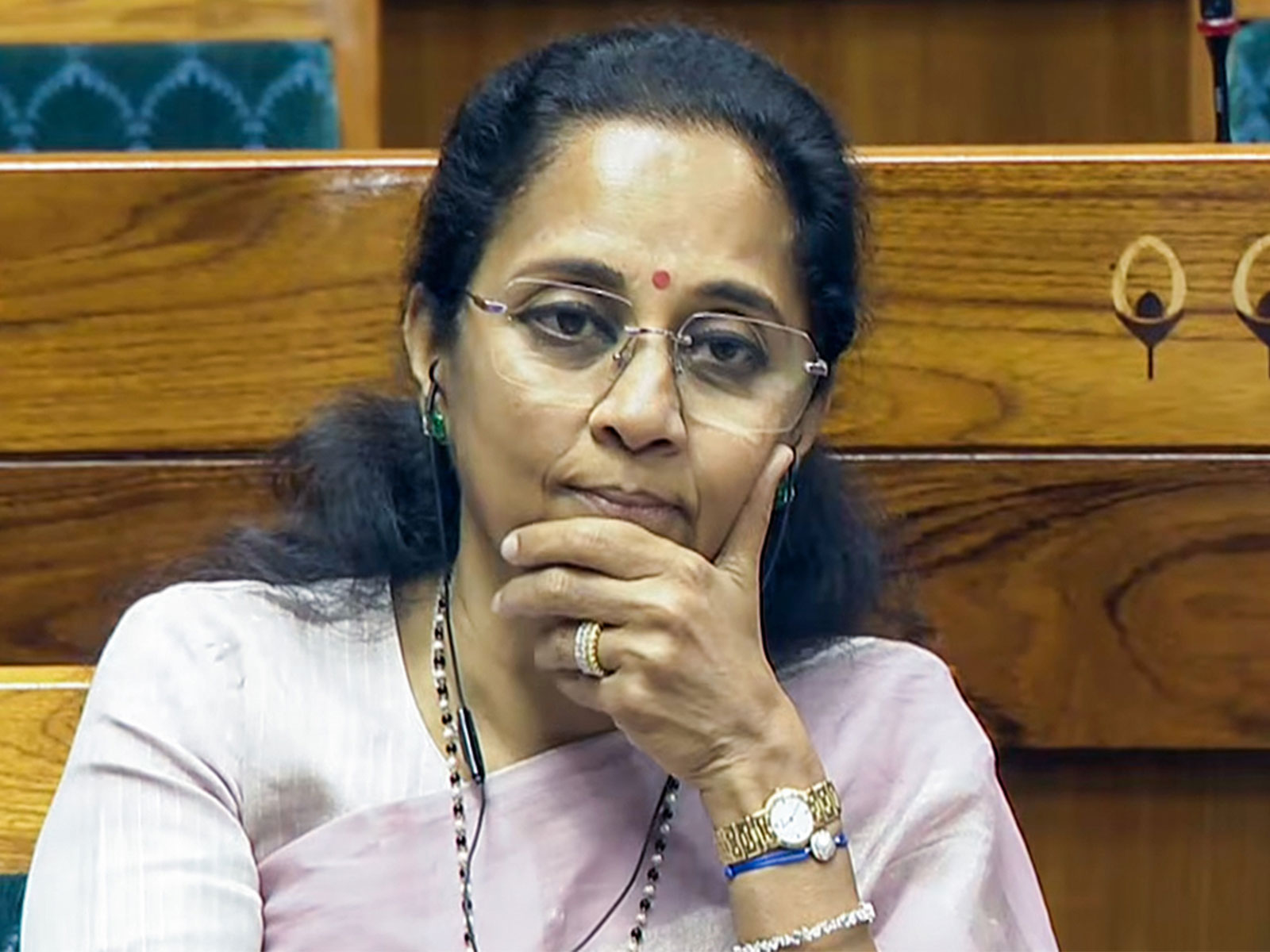 NCP(SCP) MP Supriya Sule (File photo/ANI)