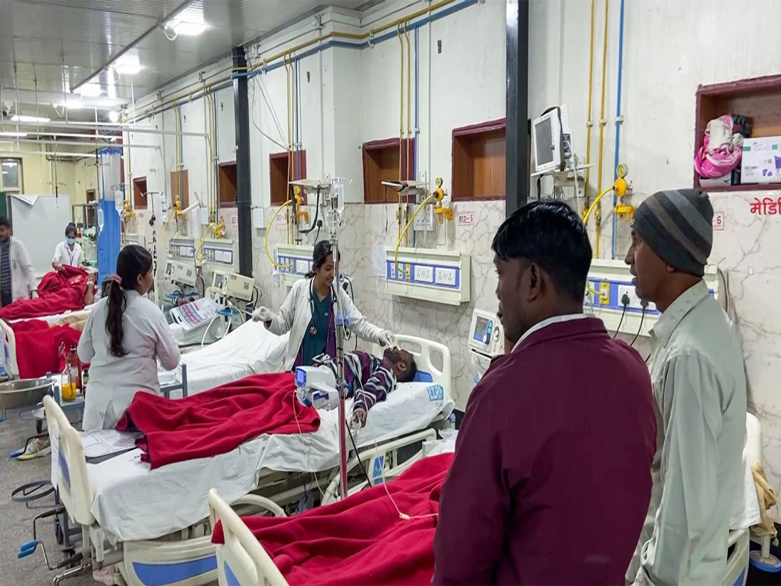 Patients being treated at the hospital (File Photo/ANI)