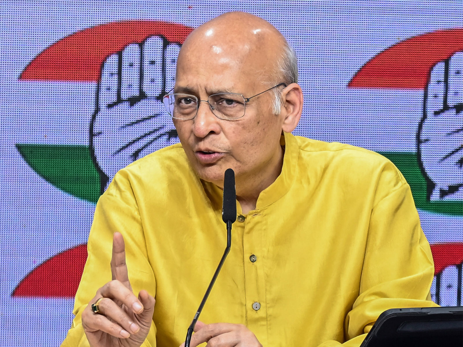 Congress leader Abhishek Manu Singhvi (File Photo/ANI)