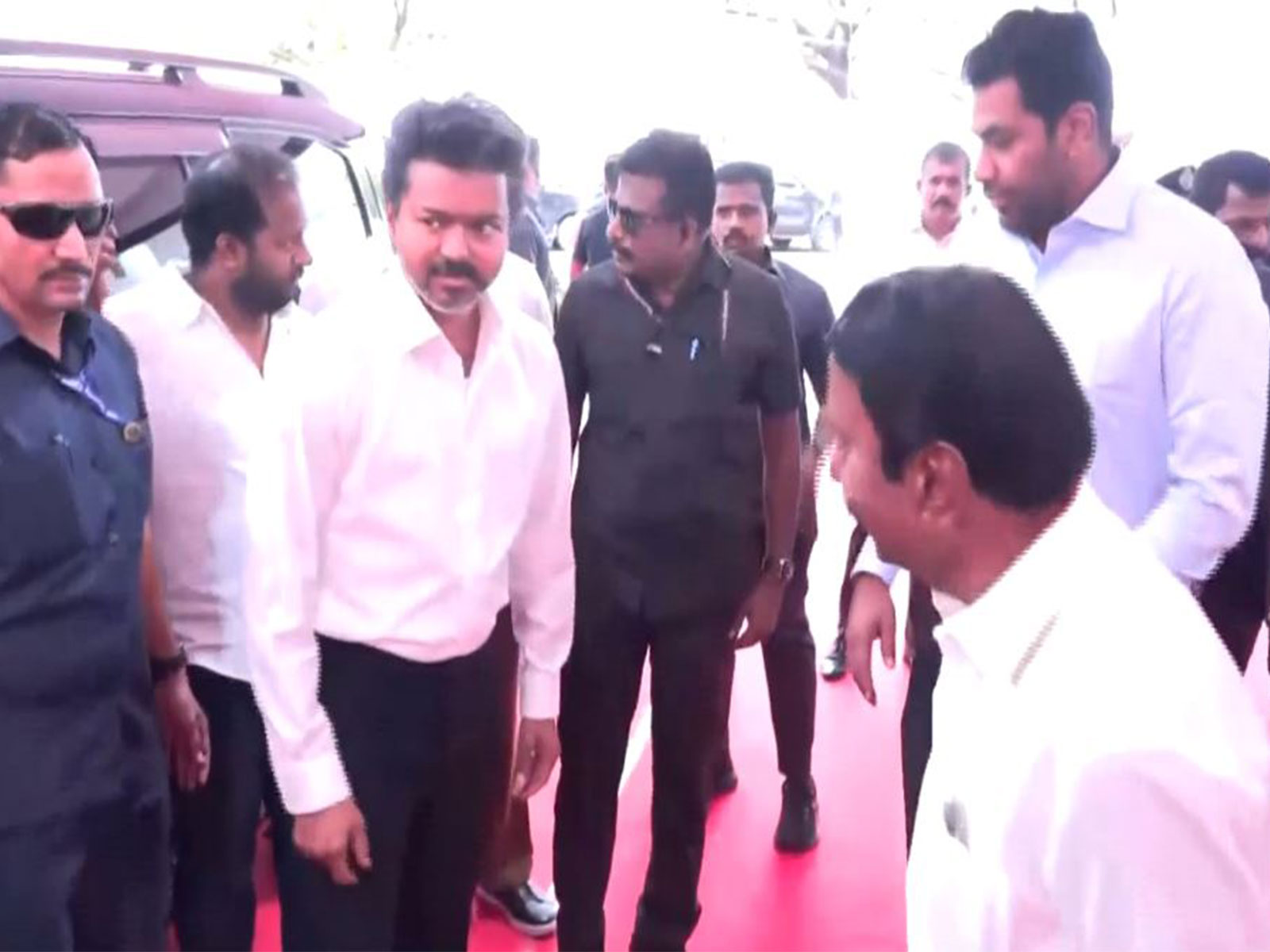  Tamilaga Vettri Kazhagam President Vijay (Photo/ANI)
