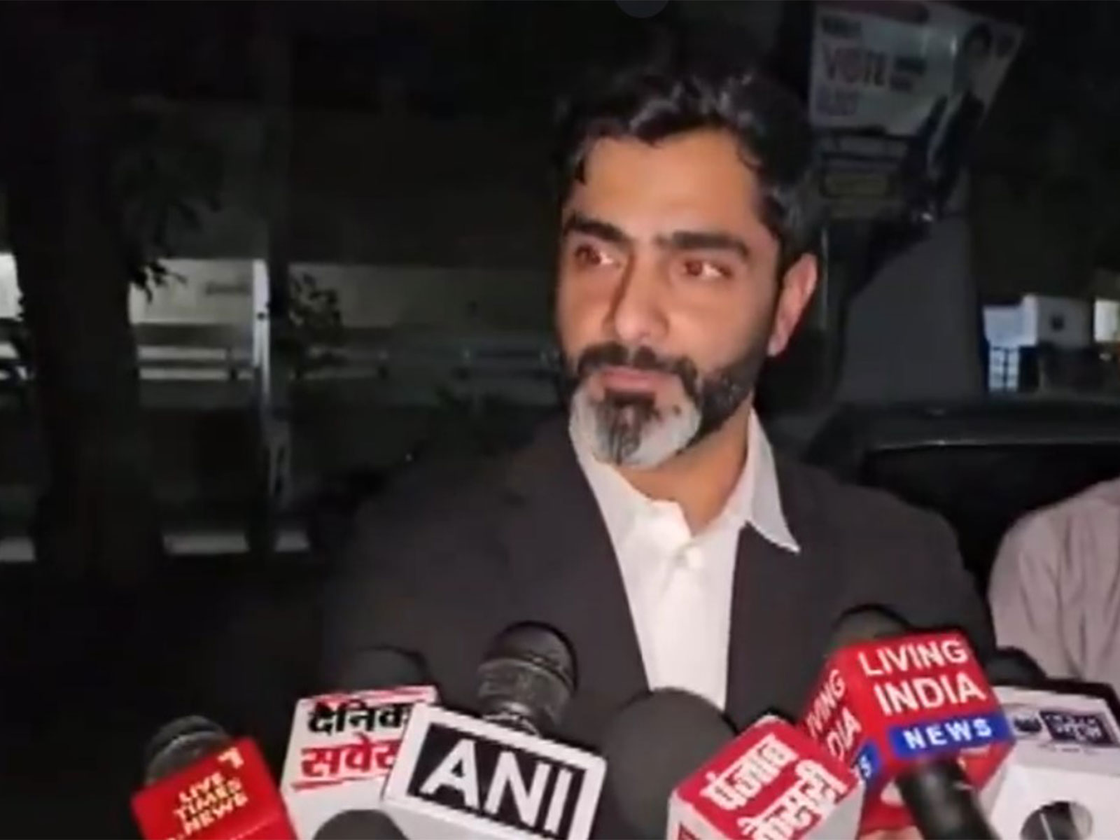 Punjab Minister Sanjeev Arora's lawyer Arjun (Photo/ANI)