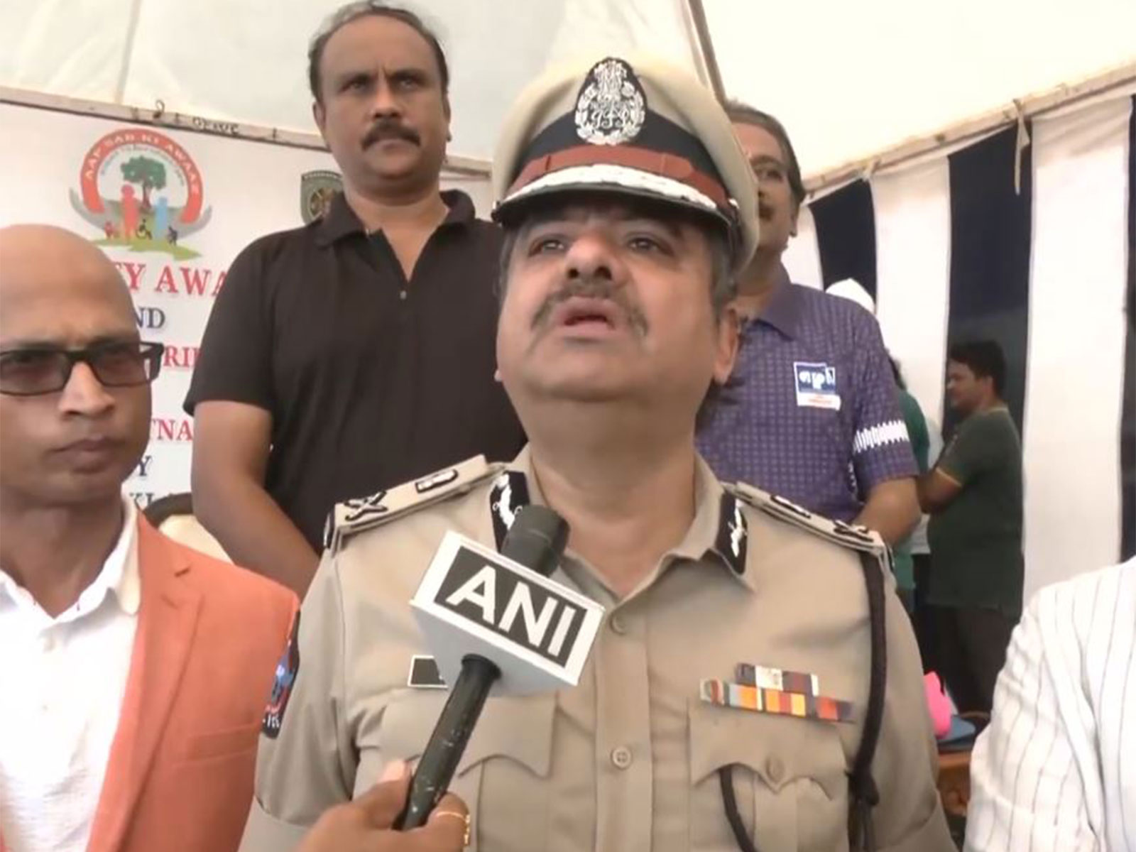 Visakhapatnam City Police Commissioner Shanka Brata Bagchi (Photo: ANI)