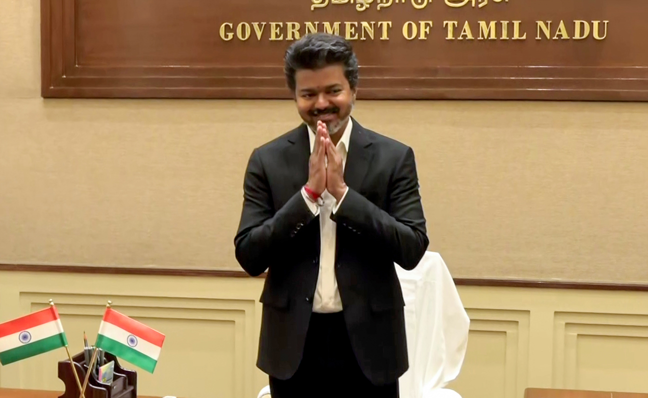 Tamil Nadu CM Vijay (FilePhoto/ANI)