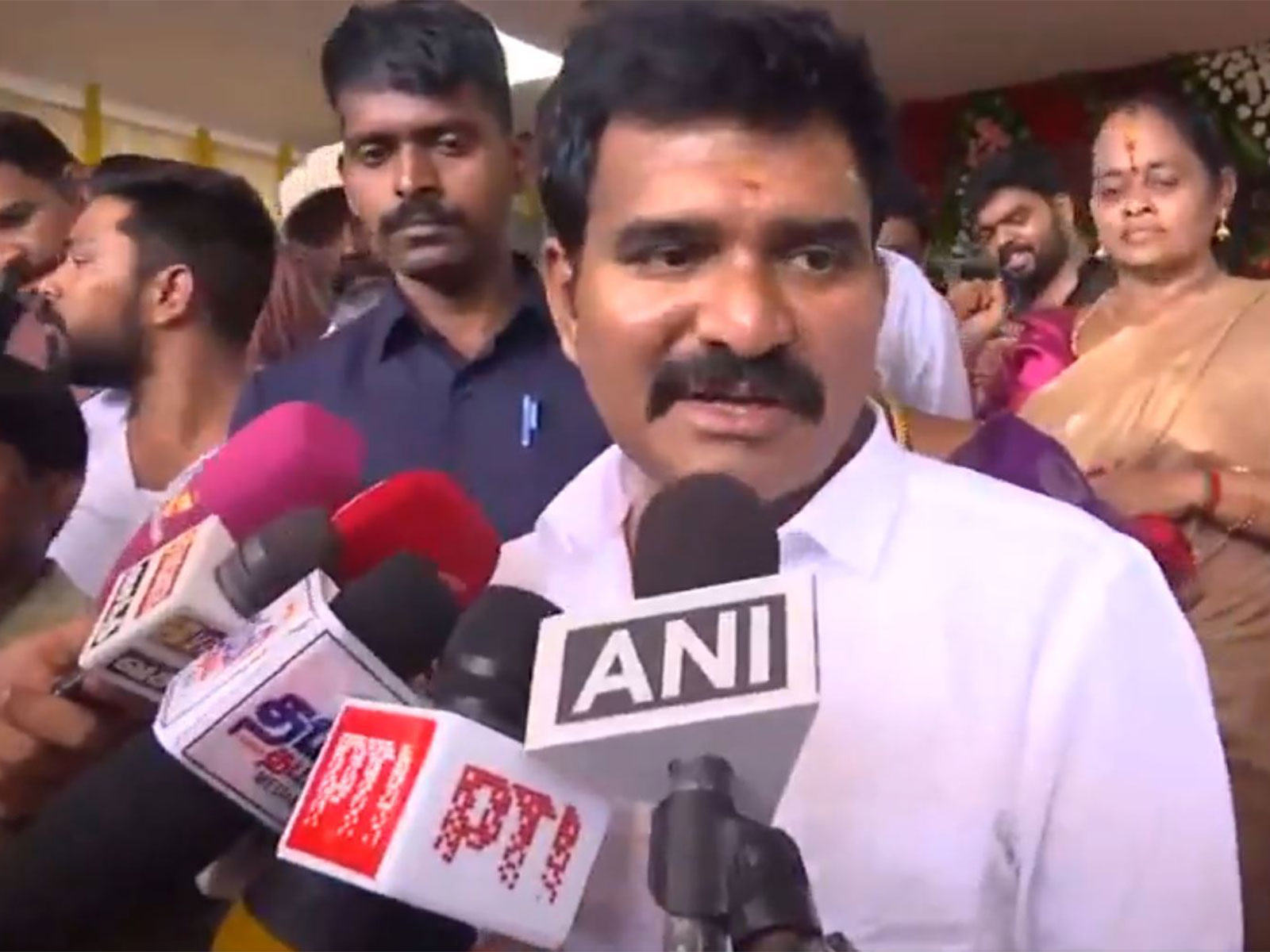 TN Minister and TVK leader R Nirmalkumar (Photo/ANI)