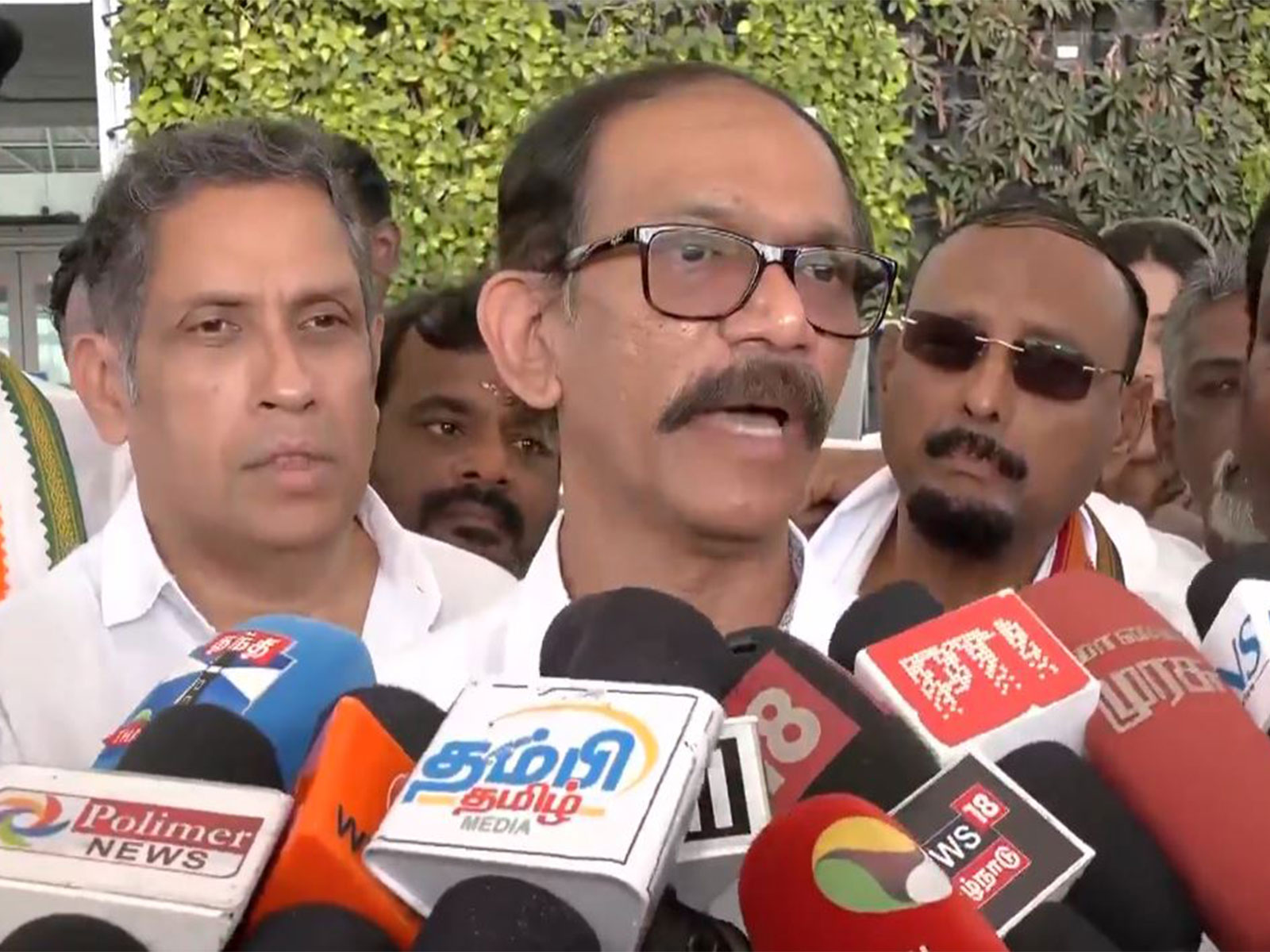 Congress incharge for Tamil Nadu, Girish Chodankar (Photo/ANI)