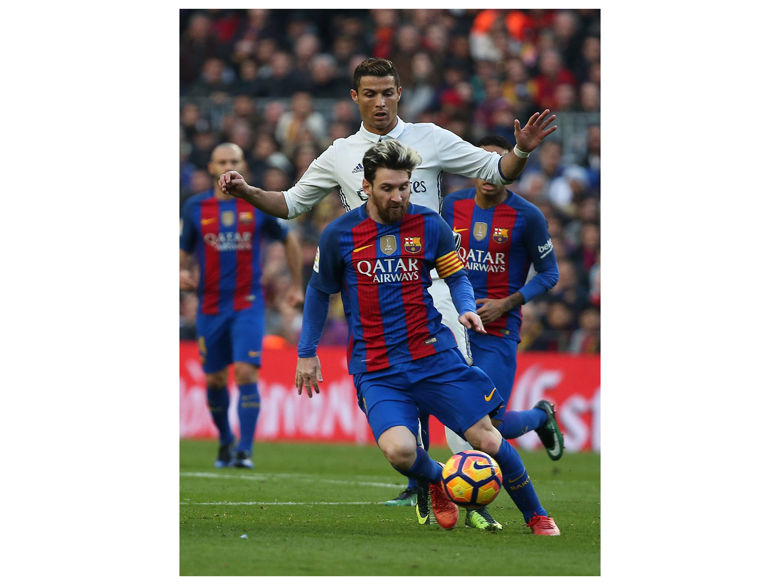 Lionel Messi and Cristiano Ronaldo (File Photo: Reuters)