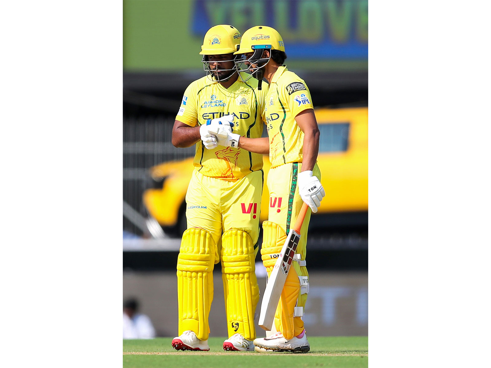 Ruturaj Gaikwad and Sanju Samson. (Photo: ANI)