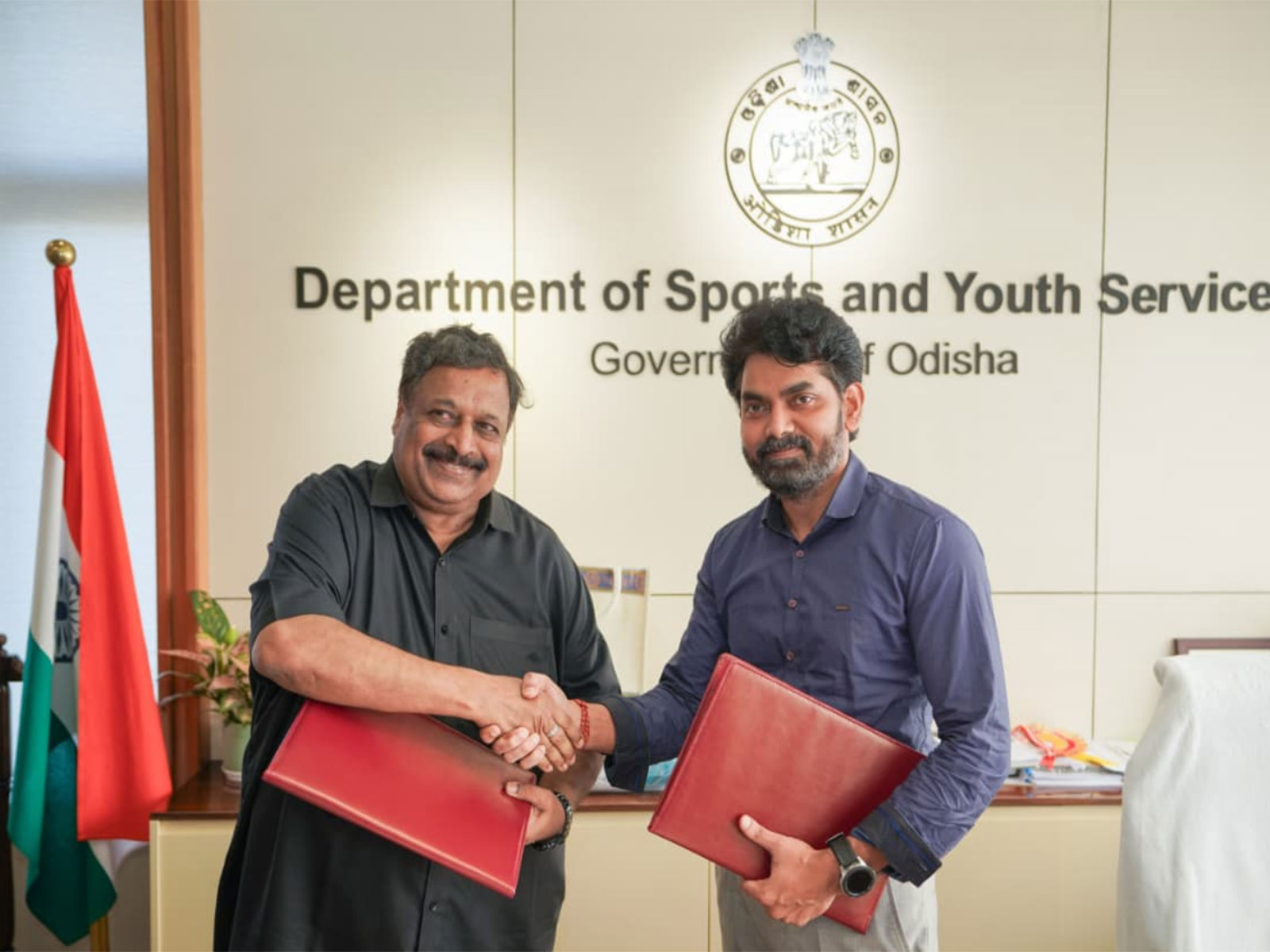 AIFF signs second MoU with Government of Odisha. (Photo/AIFF)