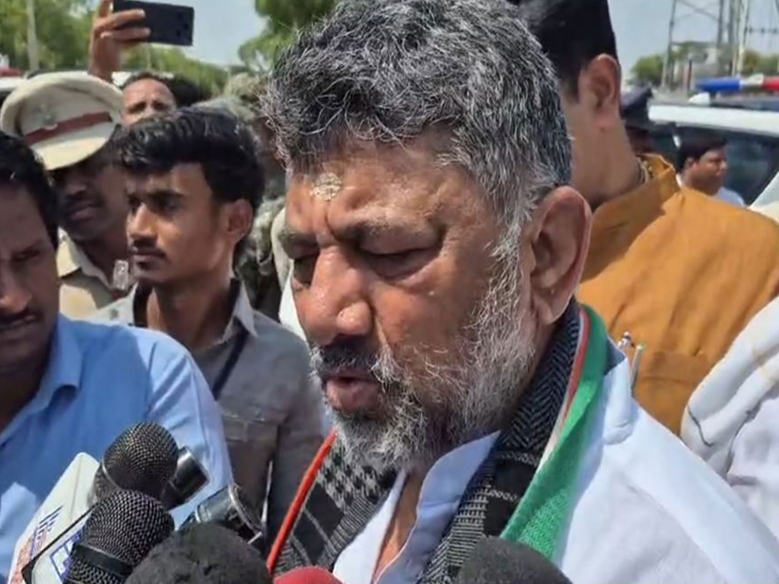 Karnataka Deputy Chief Minister DK Shivakumar (Photo/ANI)