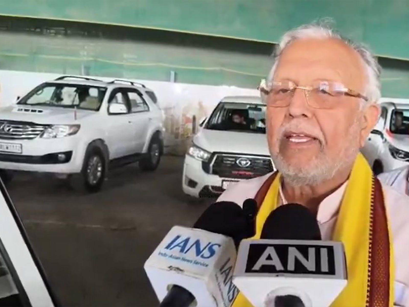 Uttar Pradesh minister Suresh Kumar Khanna (Photo/ANI)
