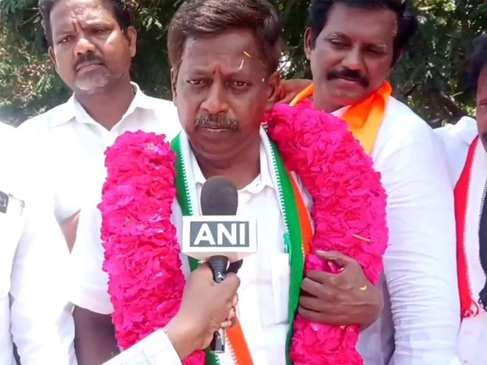 Puducherry: Ariankuppam MLA, Aiyappan (Photo/ANI)