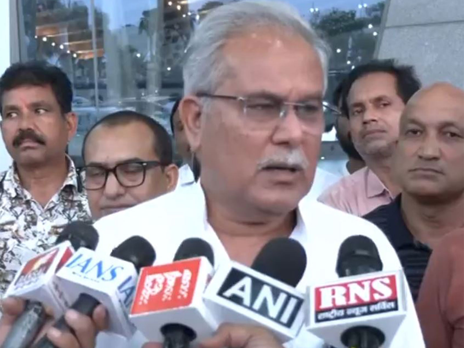 Congress leader and former Chhattisgarh CM, Bhupesh Baghel (Photo/ANI)