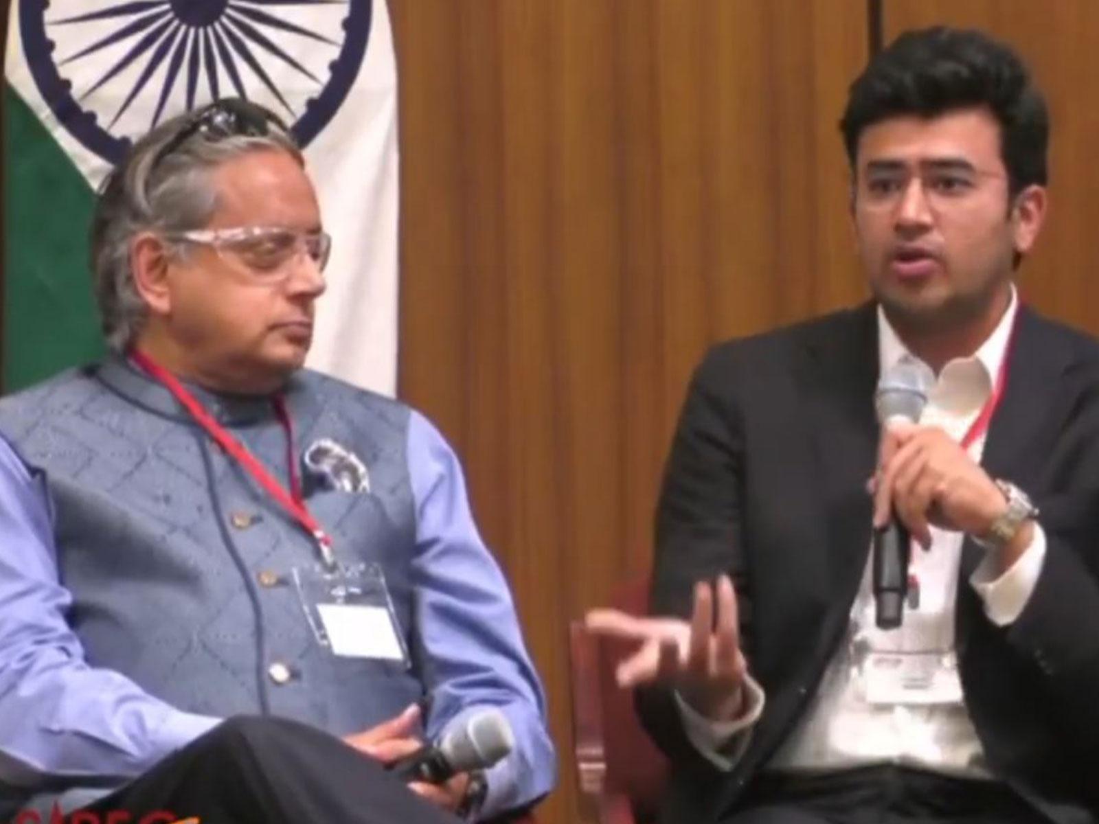 BJP MP Tejasvi Surya speaks at Stanford India Conference (Photo/Diya TV USA)