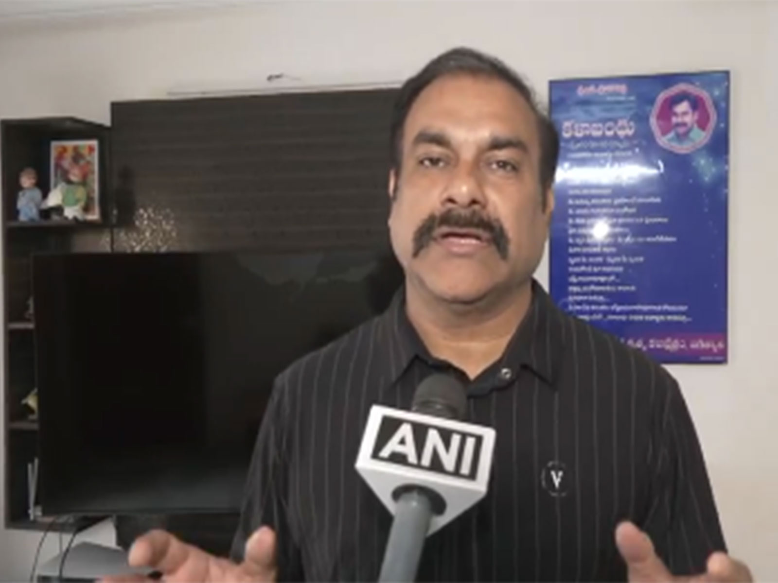 BRS leader Ravula Sridhar Reddy (Photo/ANI)