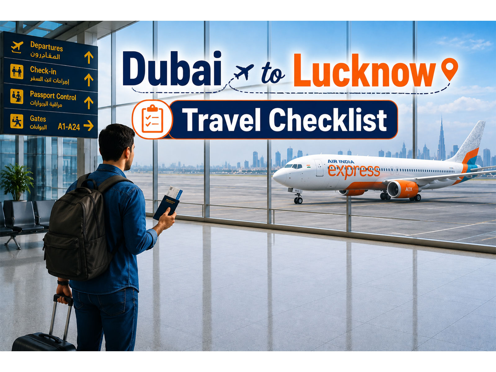 Dubai to Lucknow Travel Checklist: Documents & Customs Rules 