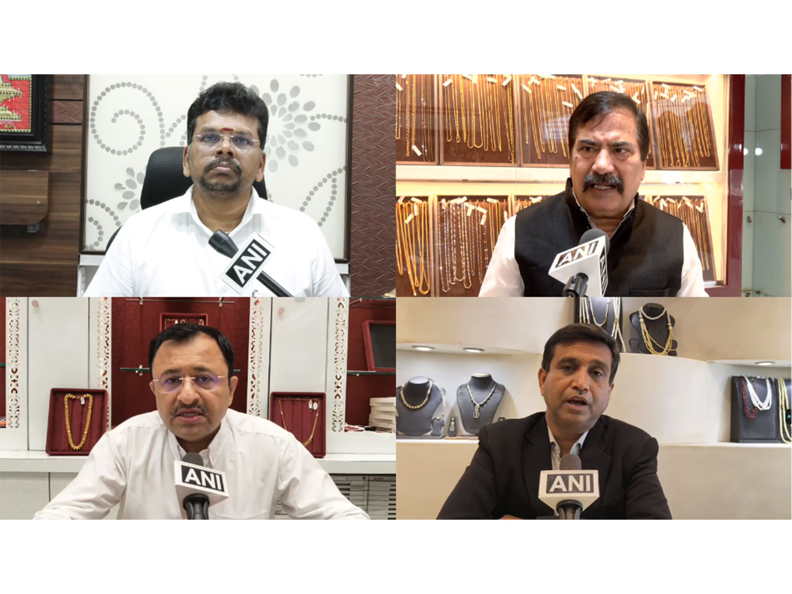B. Sabarinath; Kumar Jain; Deepak Chokshi; Nainesh Pachigar (Photo/ANI)