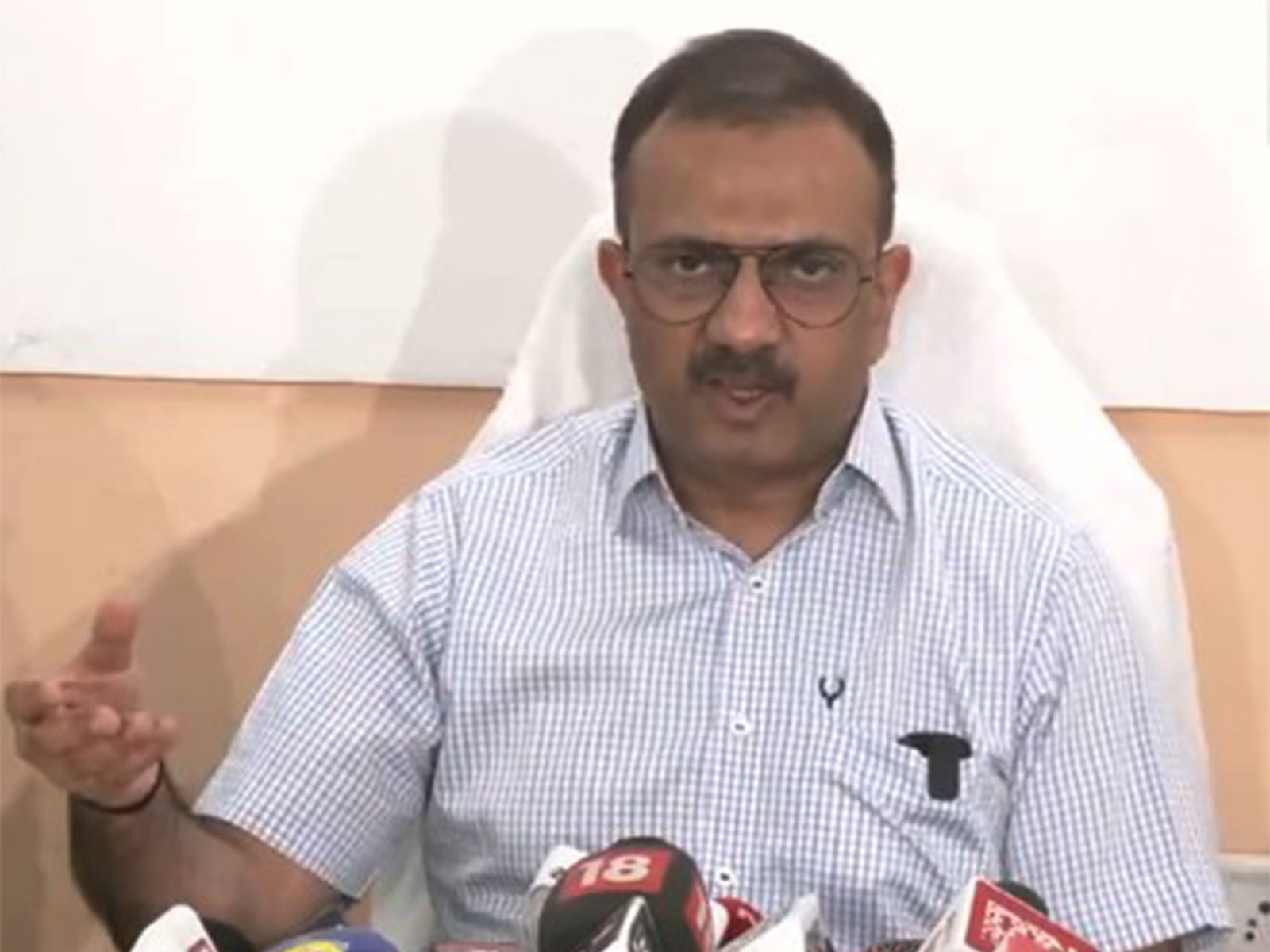 Vishal Bansal, ADG of the Rajasthan Police's Special Operations Group (Photo/ANI)