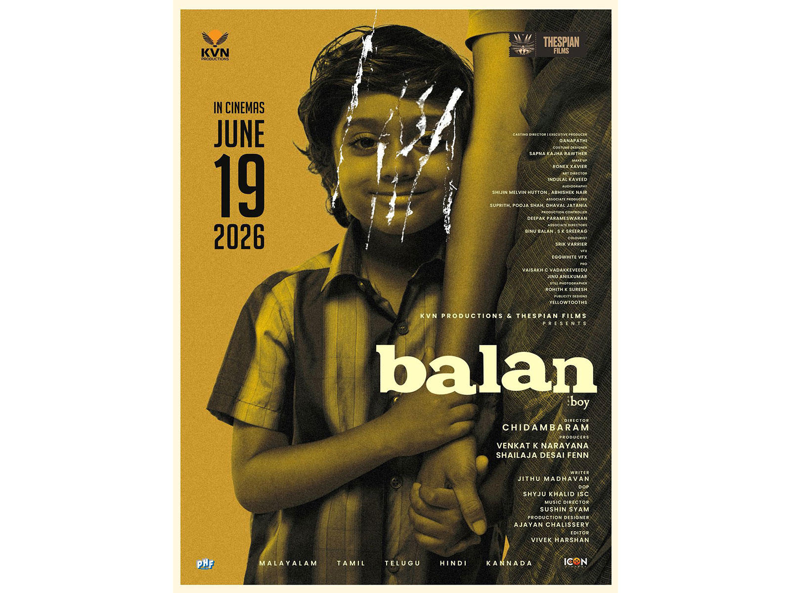 Poster of Balan The Boy  (Image source: Instagram@kvn.productions)