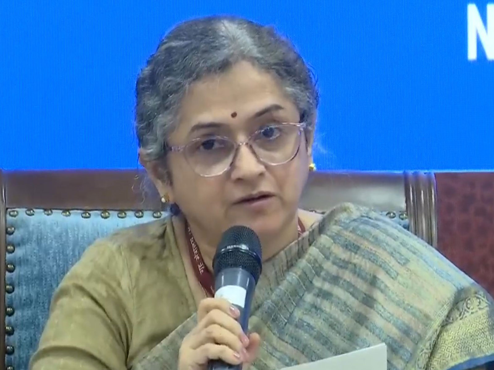 Aparna S Sharma, Joint Secretary, Department of Fertilisers. (Photo/ANI)