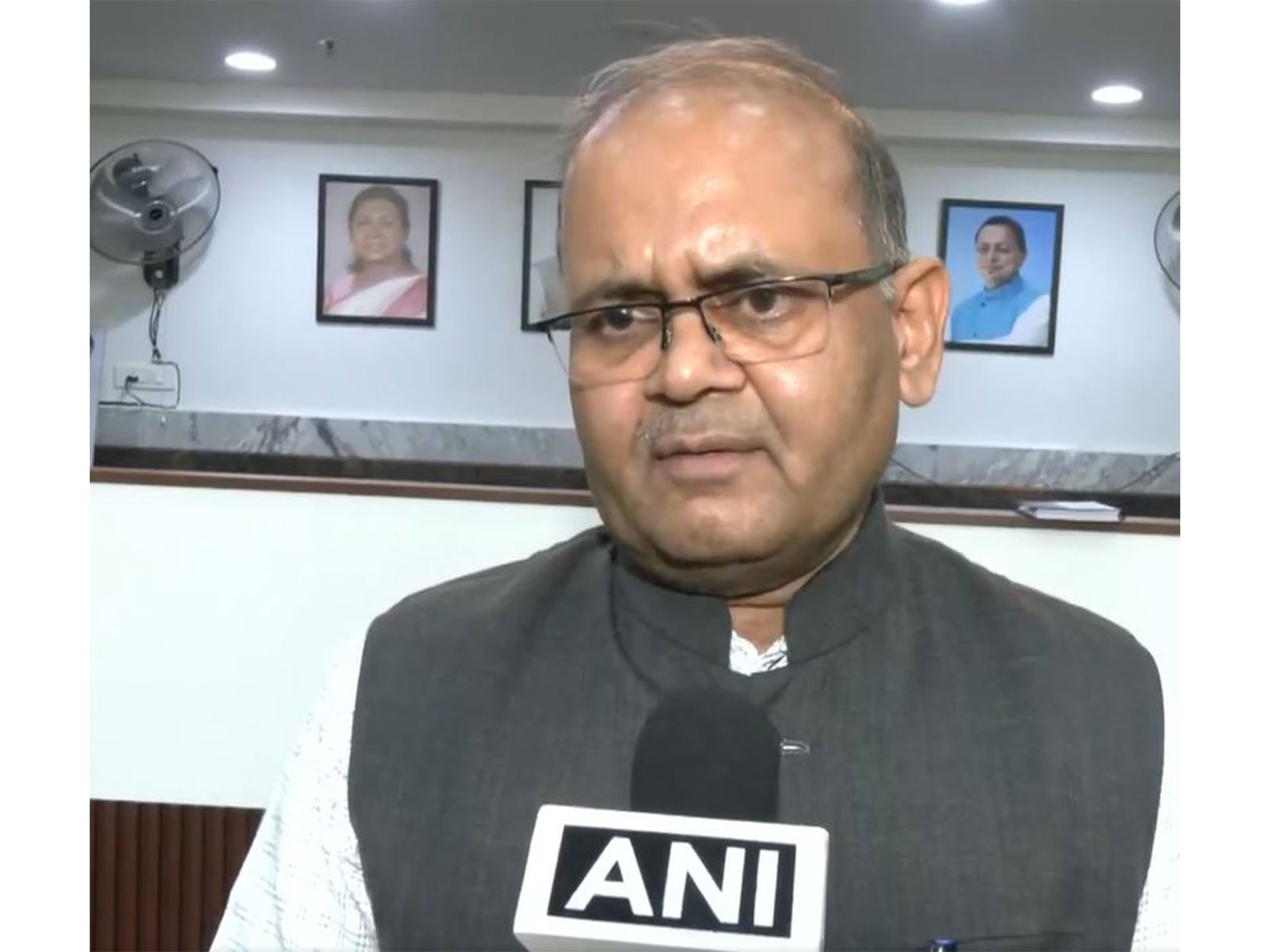 Vinod Kumar Suman, Secretary for Disaster Management and Rehabilitation and the Director General of the Uttarakhand Landslide Mitigation & Management Centre (ULMMC) (Photo/ANI)