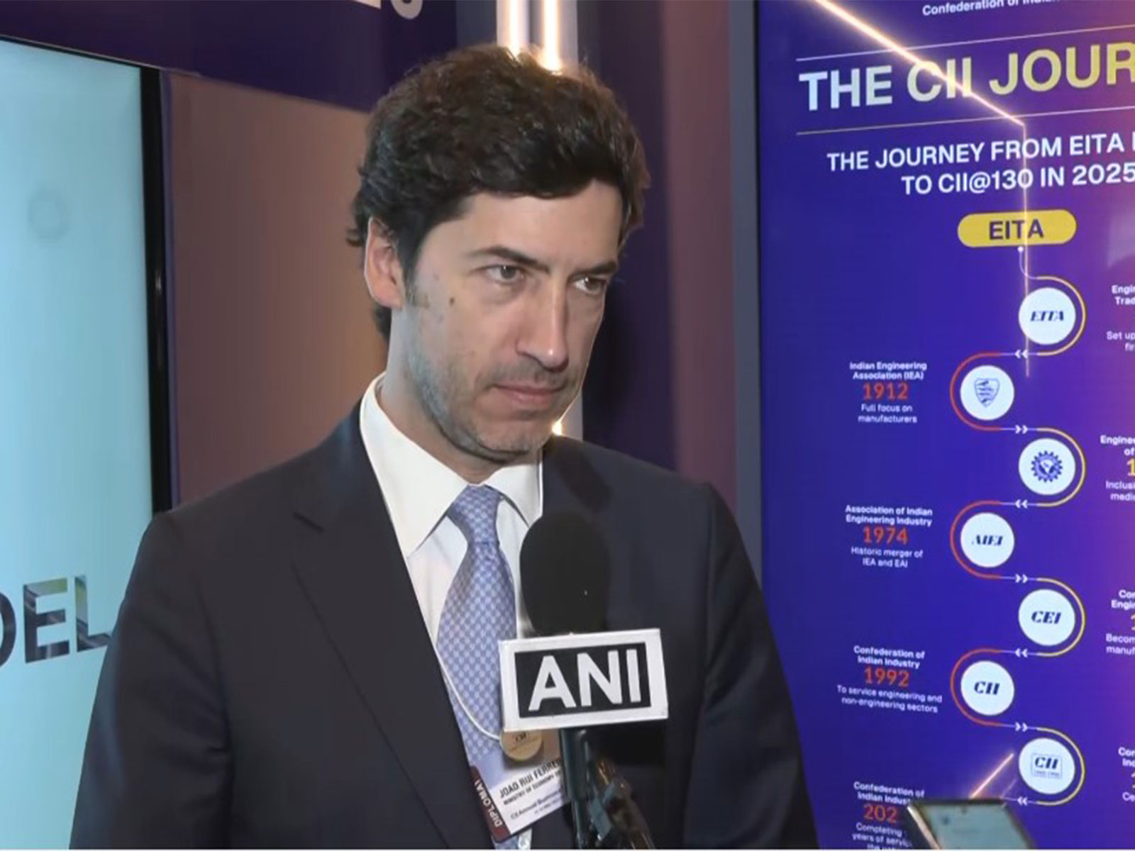 João Rui Ferreira, Secretary of State for Economy of Portugal (Photo/ANI)