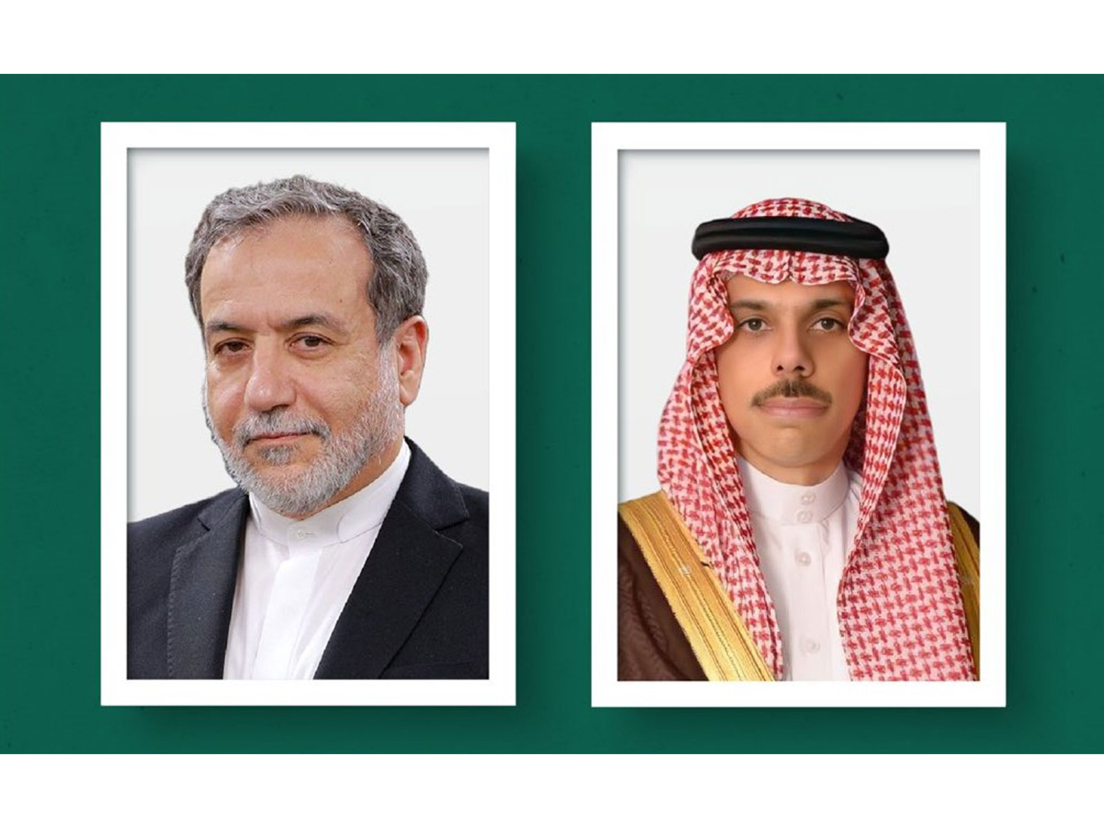 Saudi Arabia's Prince Faisal bin Farhan bin Abdullah, Minister of Foreign Affairs and Abbas Araghchi, Minister of Foreign Affairs of Iran (Photo: X)