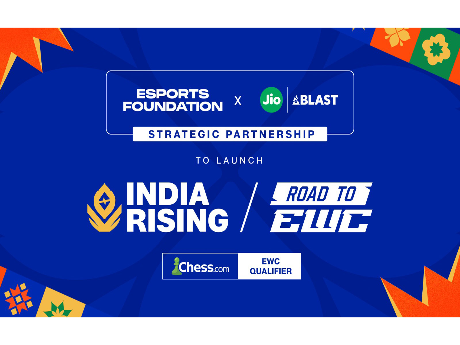 Esports Foundation and JioBLAST have partnered for 'India Rising: Road to EWC' festival (Photo: Esports Foundation)